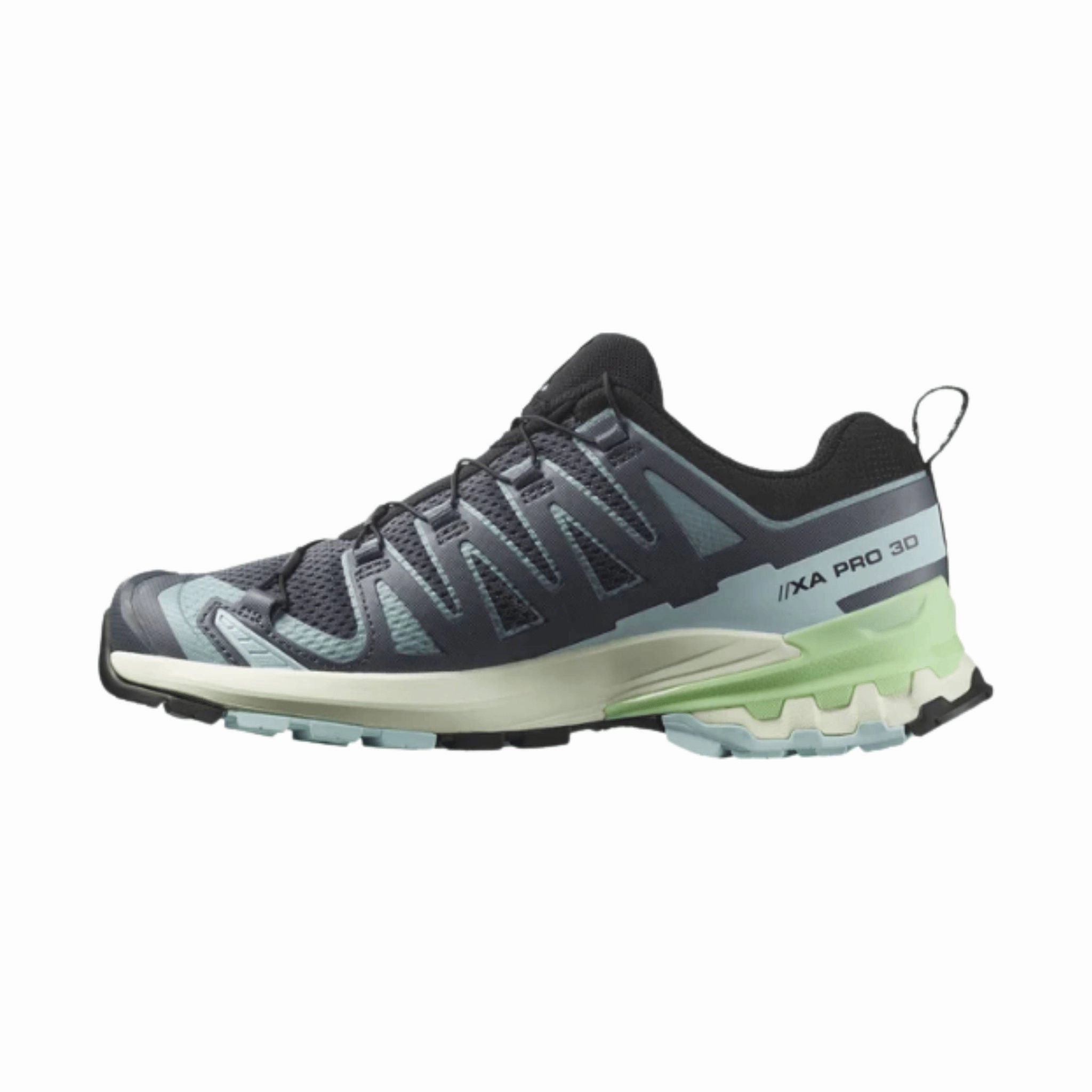 Salomon Women's XA Pro 3D V9 Trail Running Shoes - Turbulence/Iced Aqua/Patina Green High Density Foam Layer Trend-setting wear