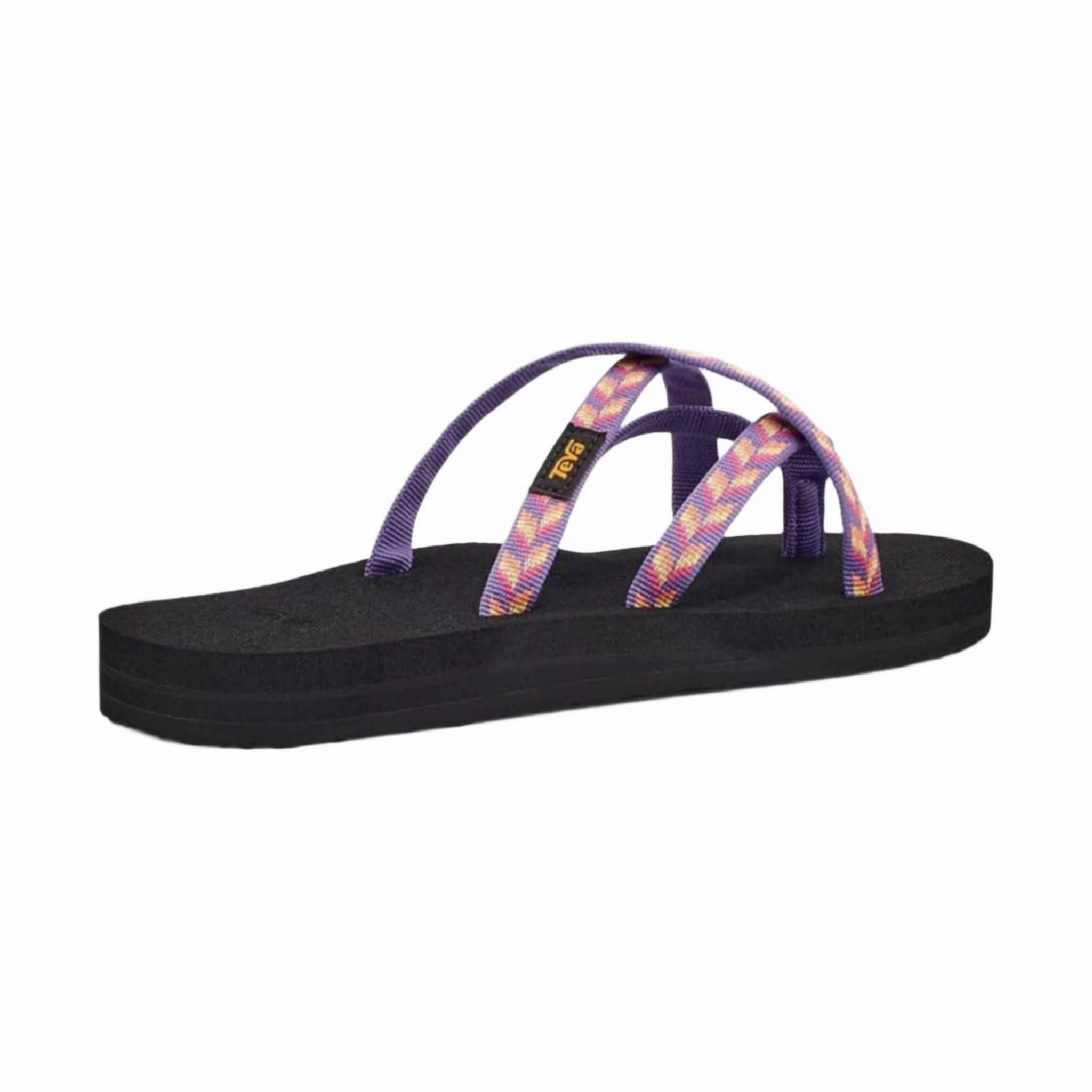 Teva Women's Olowahu Sandal -Retro Geometric Pink Quick Rest Lightweight Design
