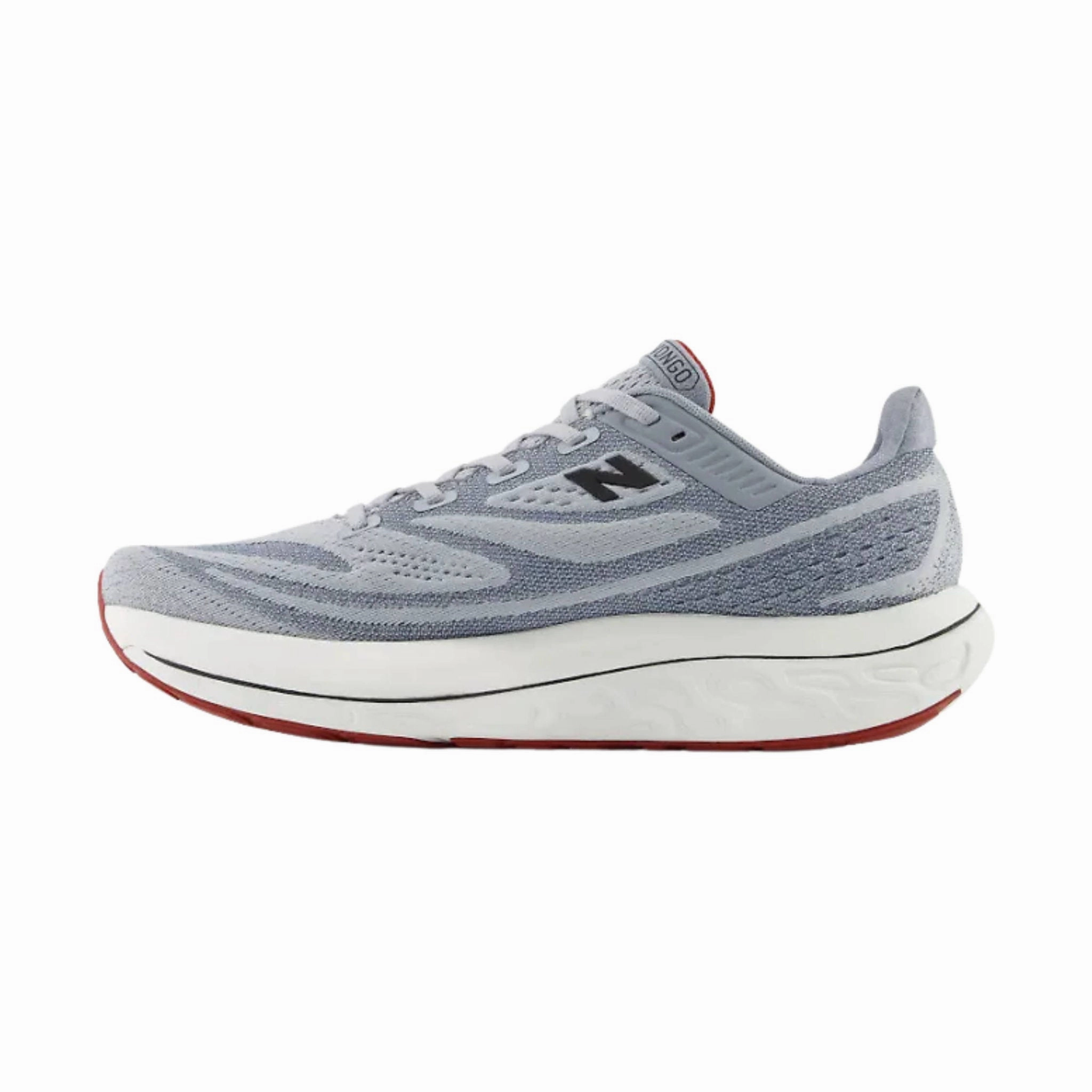 New Balance Men's Fresh Foam X Vongo v6 Running Shoes - Aluminum Grey Foam Padding Technology