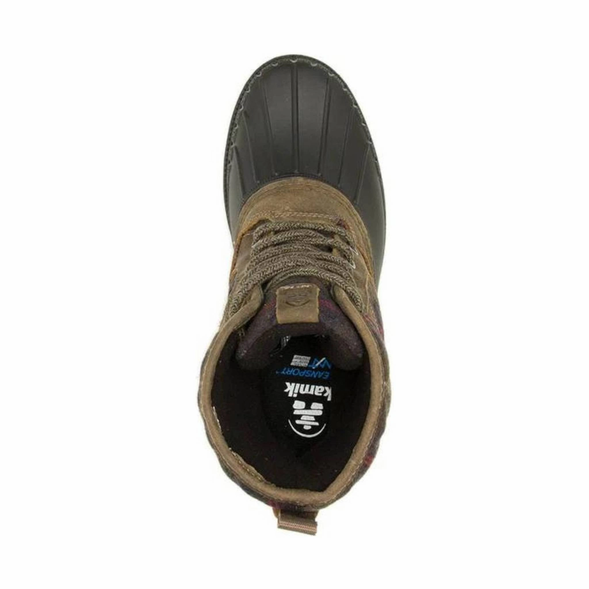 Olive Tone Quick Drying Rainy Day Commuter Kamik Women's Sienna Mid 2 Winter Boot - Fossil