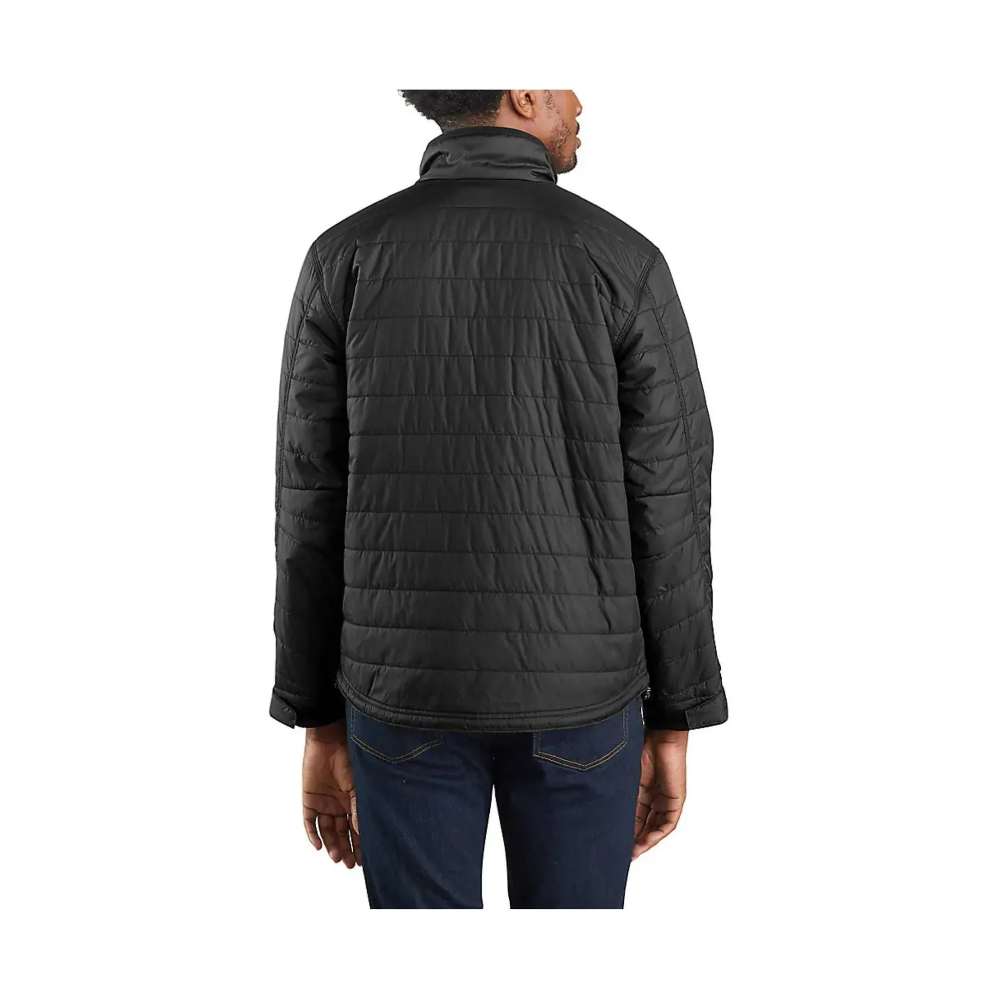 Carhartt Men's Rain Defender? Relaxed Fit Lightweight Insulated Jacket - Black UV Protective Coating Comfy Layers