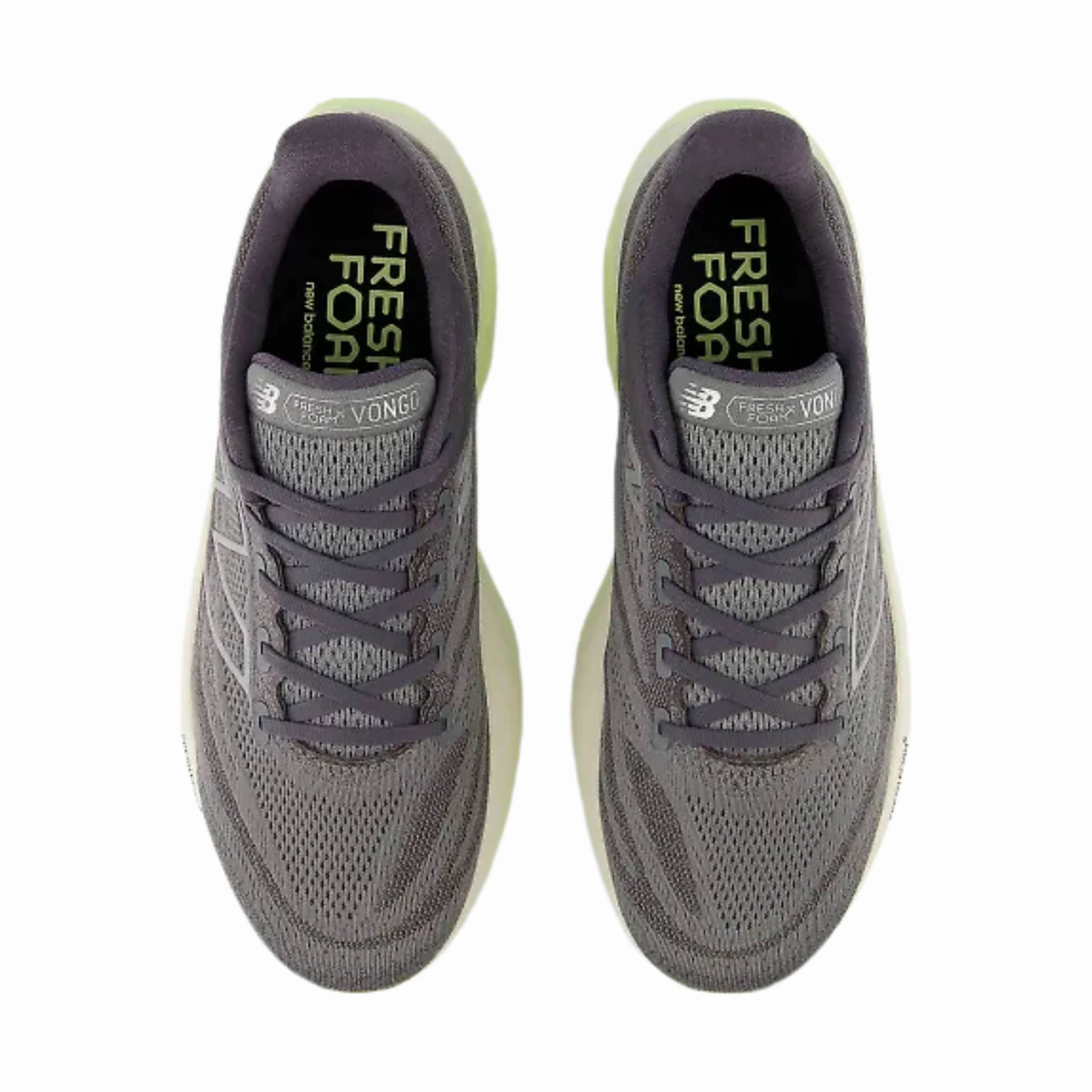 New Balance Men's Fresh Foam X Vongo v6 Running Shoes - Harbor Grey Flex grooves