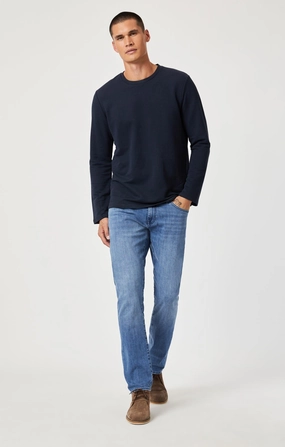 JAKE SLIM LEG IN BLUE STONE WILLIAMSBURG Artist Vibe Everyday Routine Style