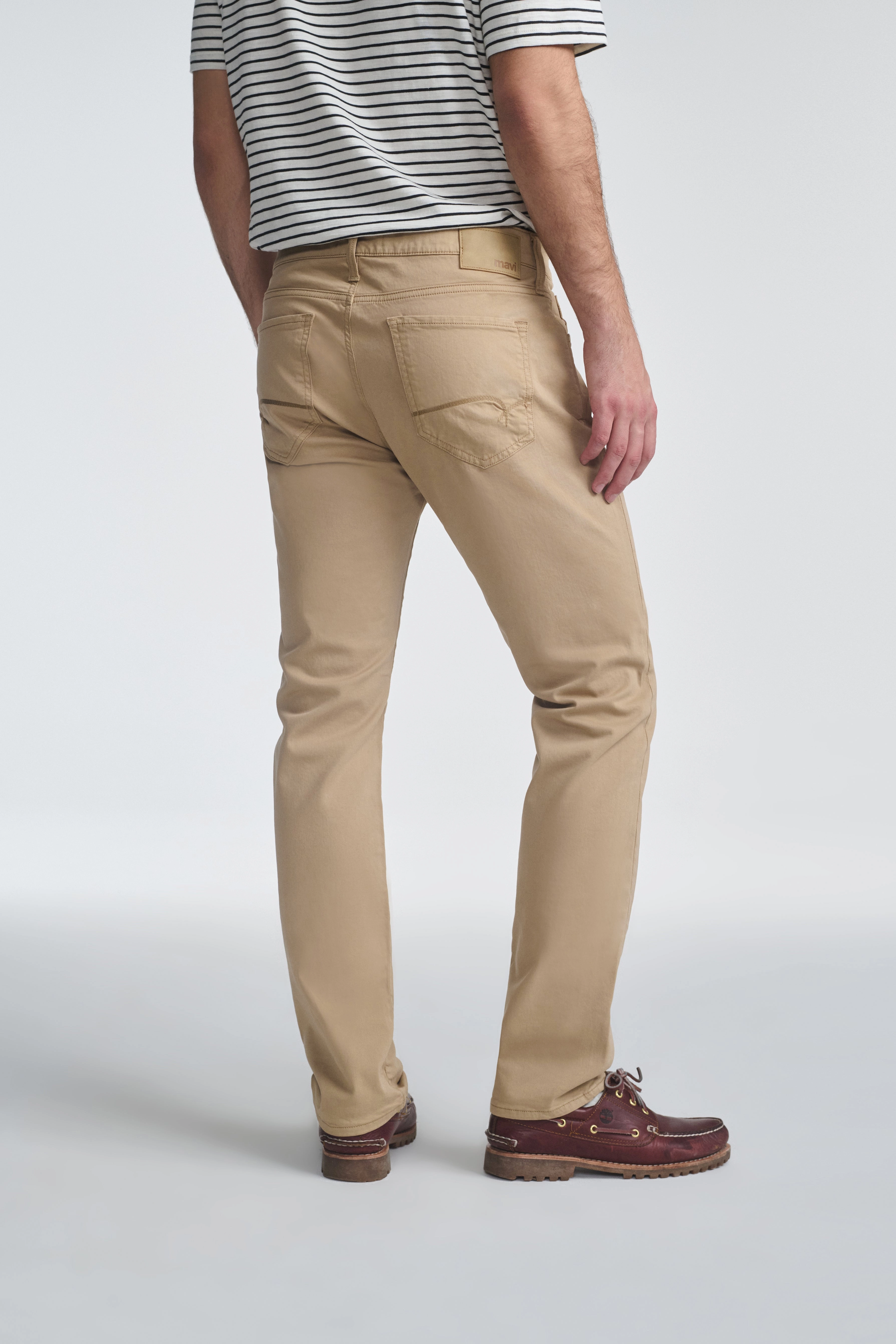 JAKE SLIM LEG IN CASHEW TWILL Relaxed Comfort Fit