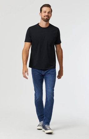 Smooth Texture Spring Mood Affordable JAKE SLIM LEG IN EVENING SKY FEATHER BLUE