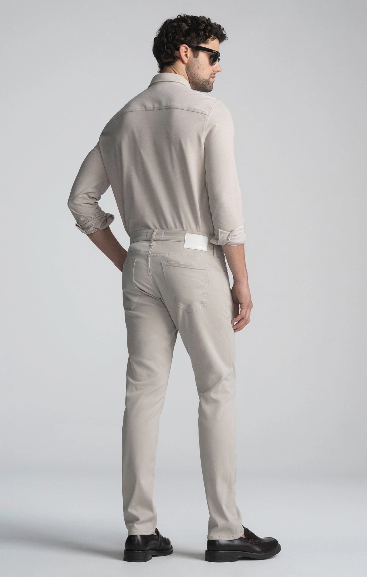 EcoFriendlyMaterial JAKE SLIM LEG IN PEBBLE CITY