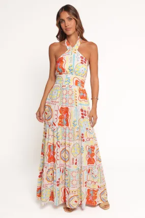 Classic Mood Urban Line Jelena Maxi Dress - Aelia Print