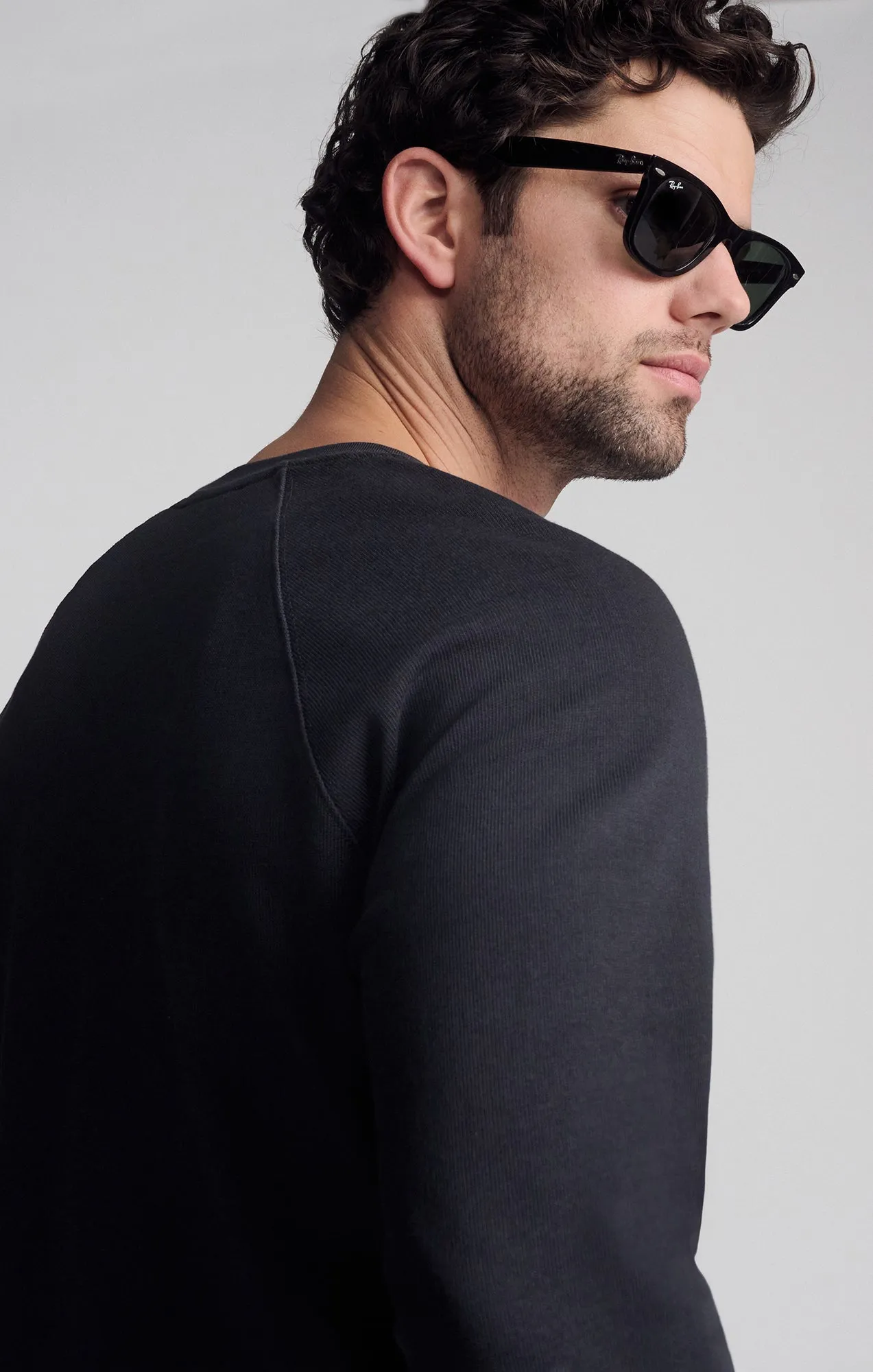 JERSEY LONG SLEEVE T-SHIRT IN PIRATE BLACK Outdoor Sports