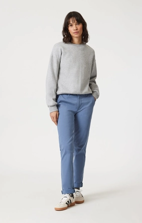 Body Ready KATHLEEN SLIM BOYFRIEND CHINO IN RIVIERA CASUAL TWILL