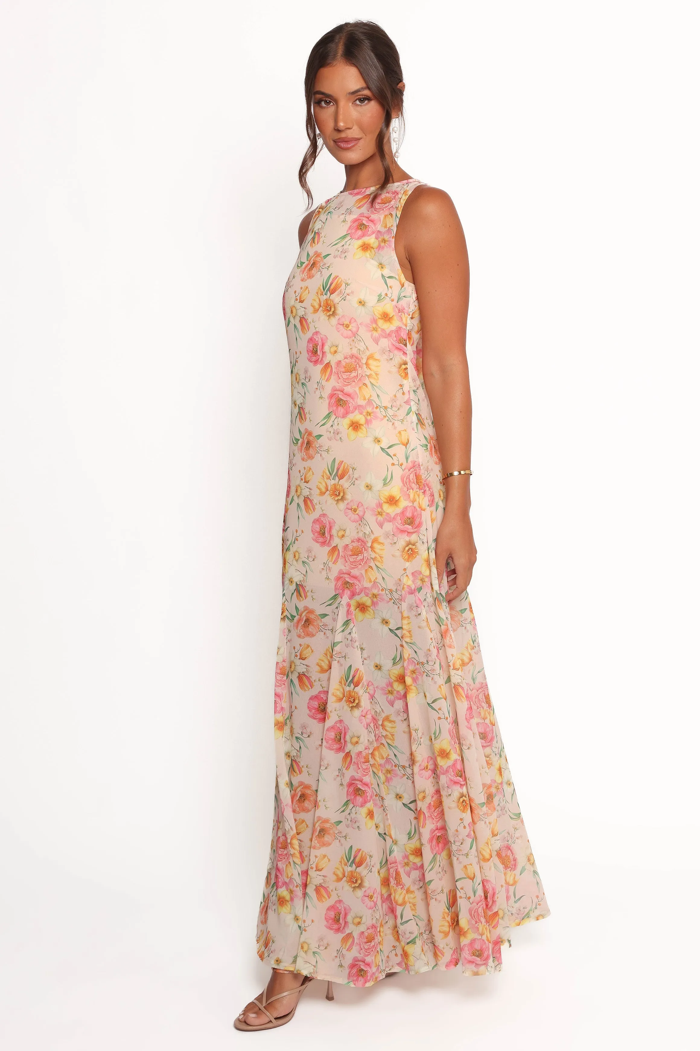 Smart Layers Keani Maxi Dress - Peony