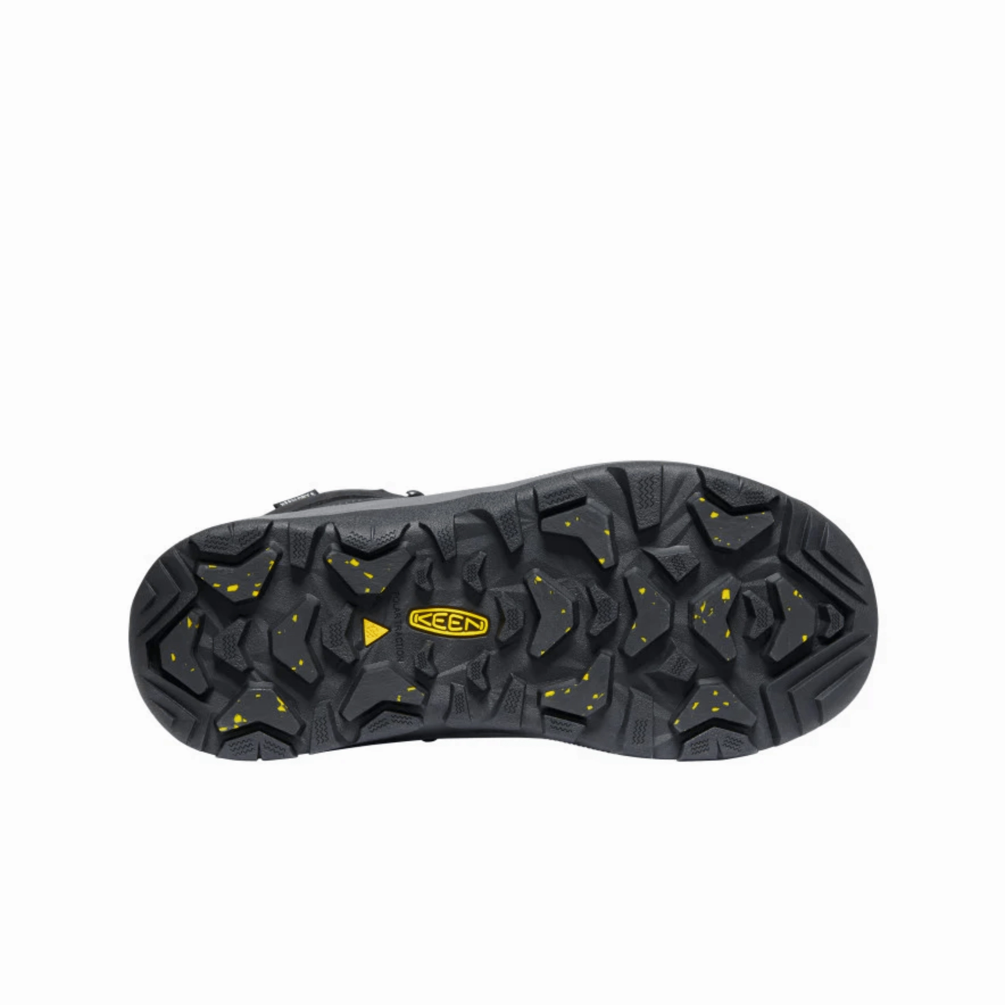 KEEN Women's Revel IV High Polar Waterproof Winter Boots - Black/North Atlantic FINAL SALE Power Step Brogue Detail