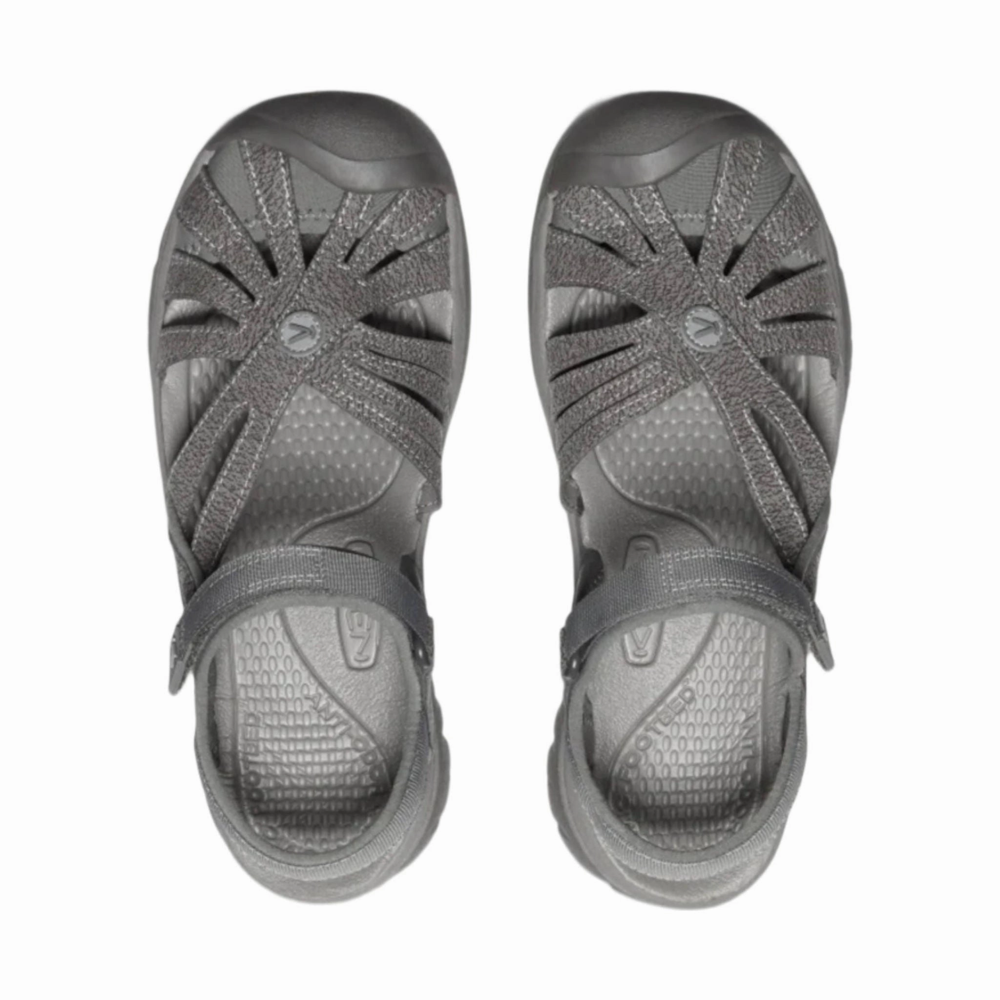 Soft Finish KEEN Women's Rose Sandal - Gargoyle/Raven