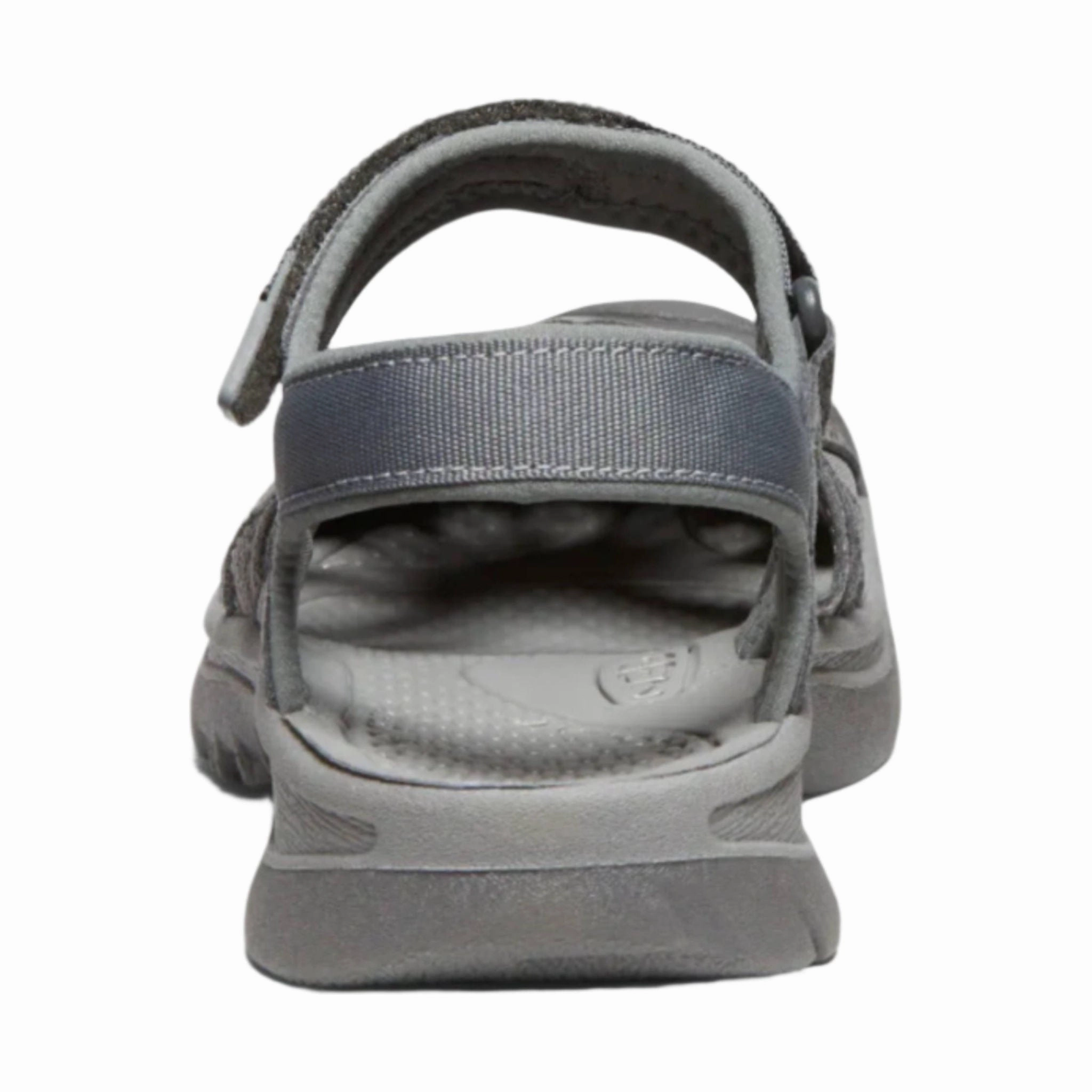KEEN Women's Rose Sandal - Gargoyle/Raven Multi Angle Traction Nodes packable