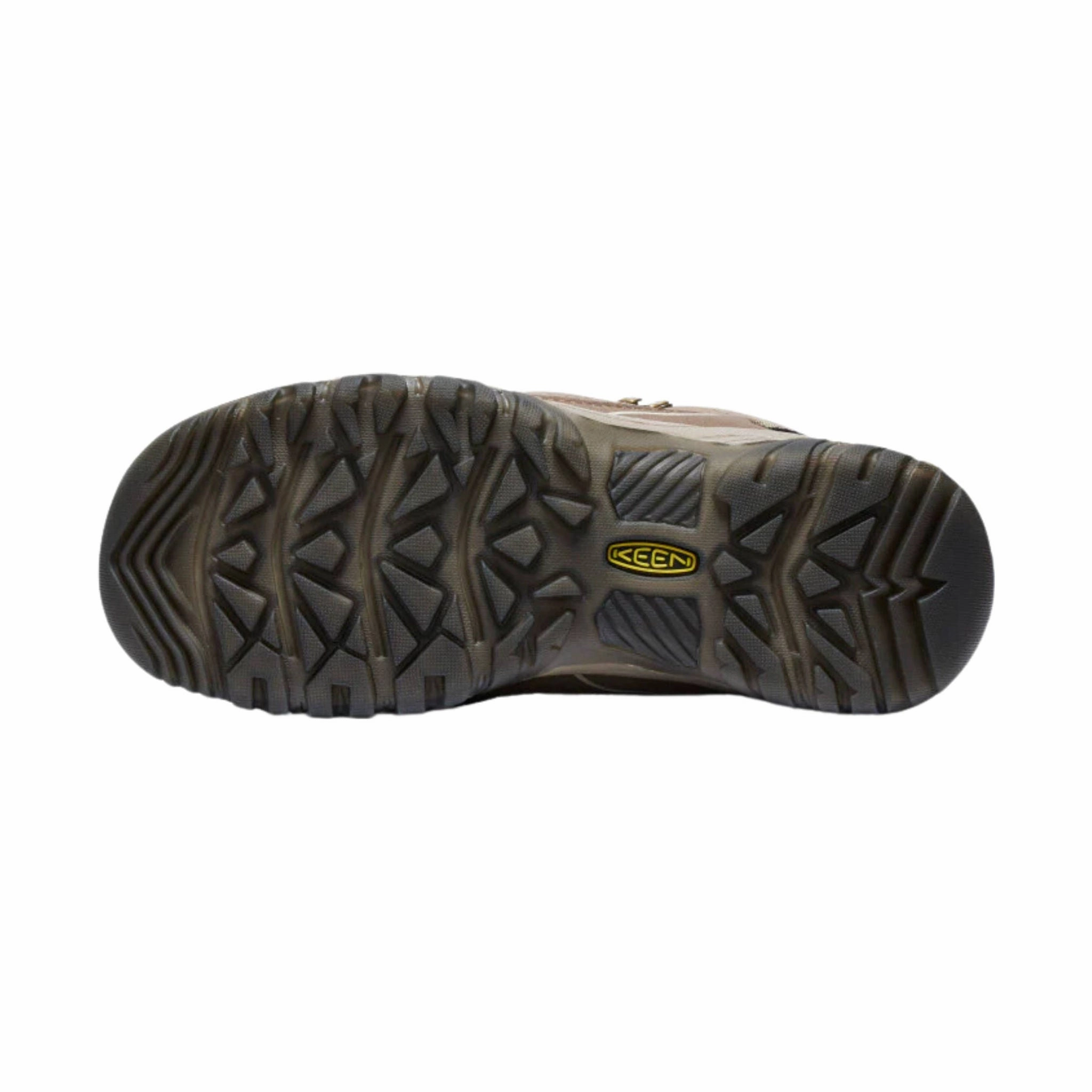 Slip Resistant Rural Traveler Relaxed Vibe KEEN Women's Targhee IV Mid Waterproof Hiking Boot - Brindle/Nostalgia Rose