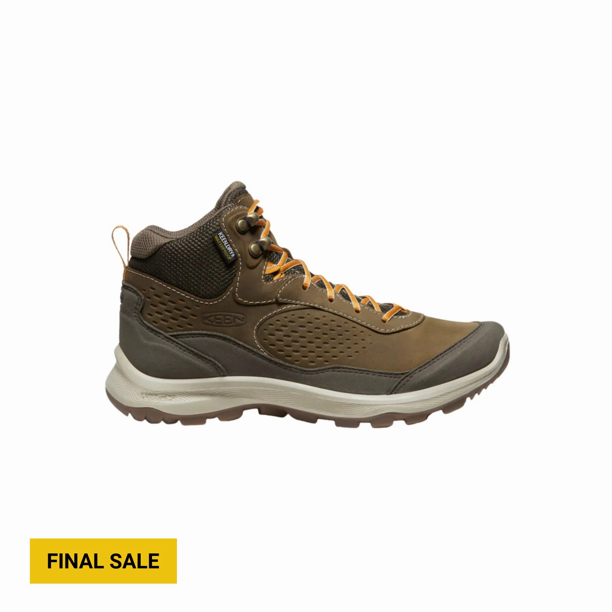 KEEN Women's Terradora Explorer Waterproof Boots - Canteen/Curry Rugged Style Active Lifestyle