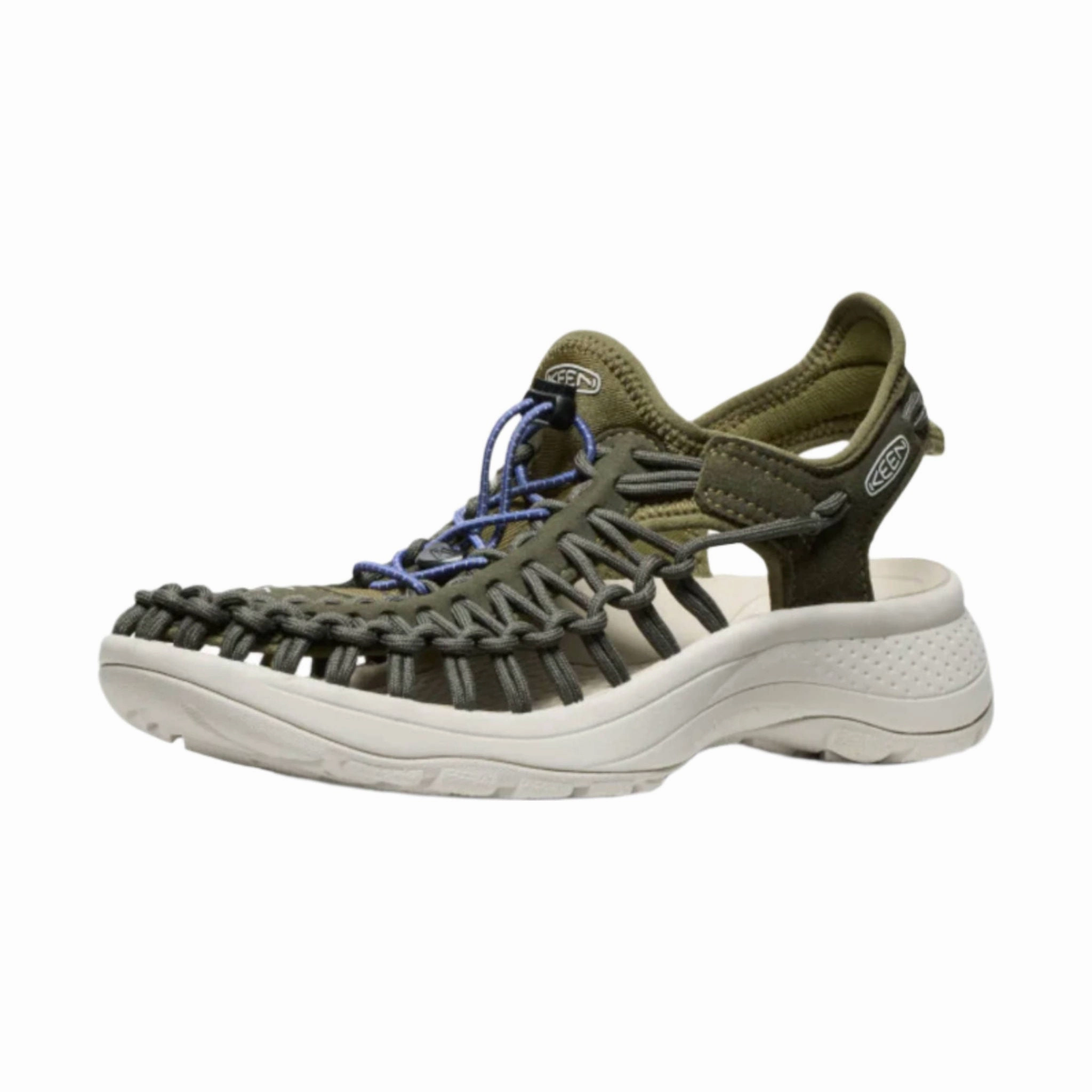 KEEN Women's Uneek Astoria Sandal - Forest Night/Skipper Blue Practical Stylish