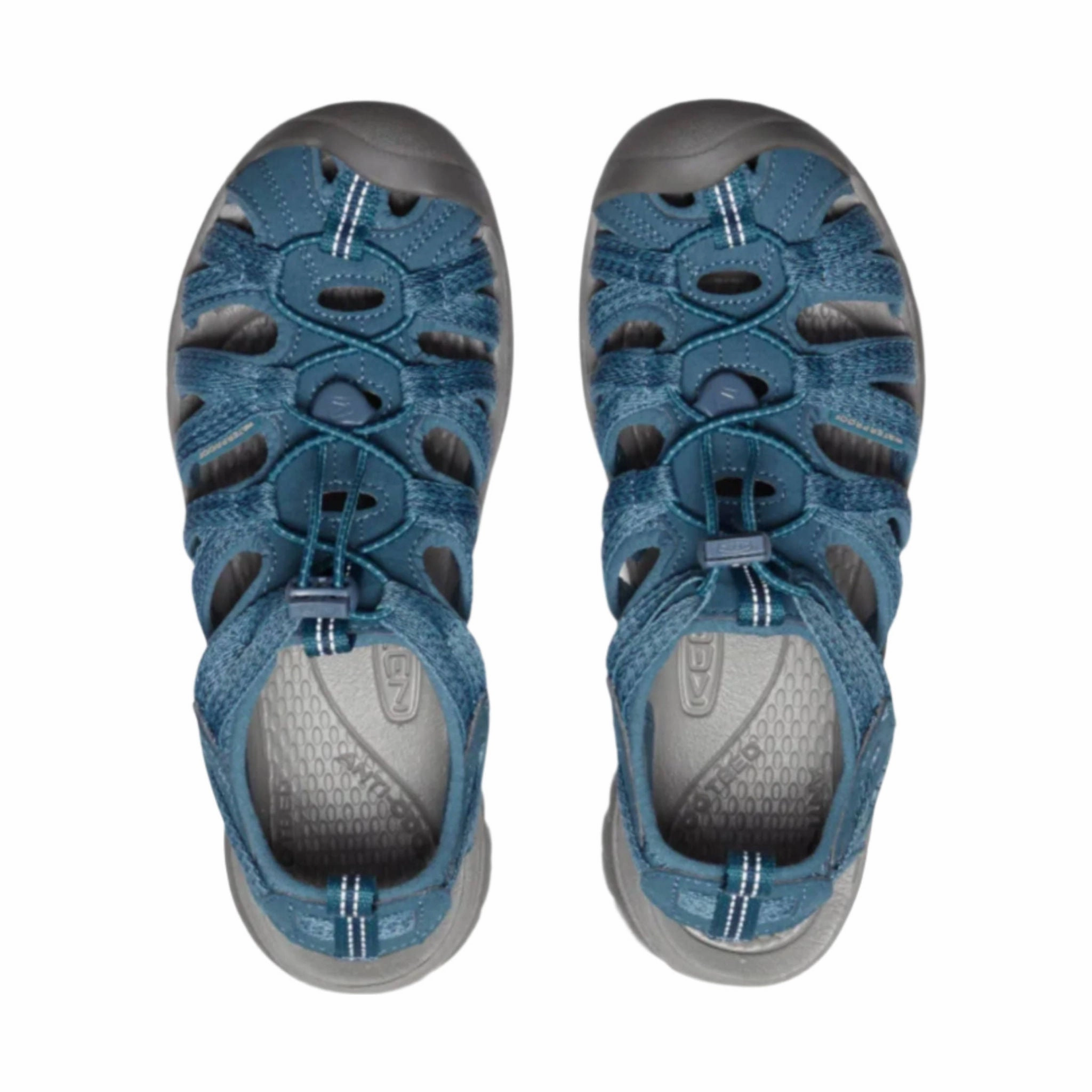 Breathable Sole KEEN Women's Whisper Sandal - Smoke Blue