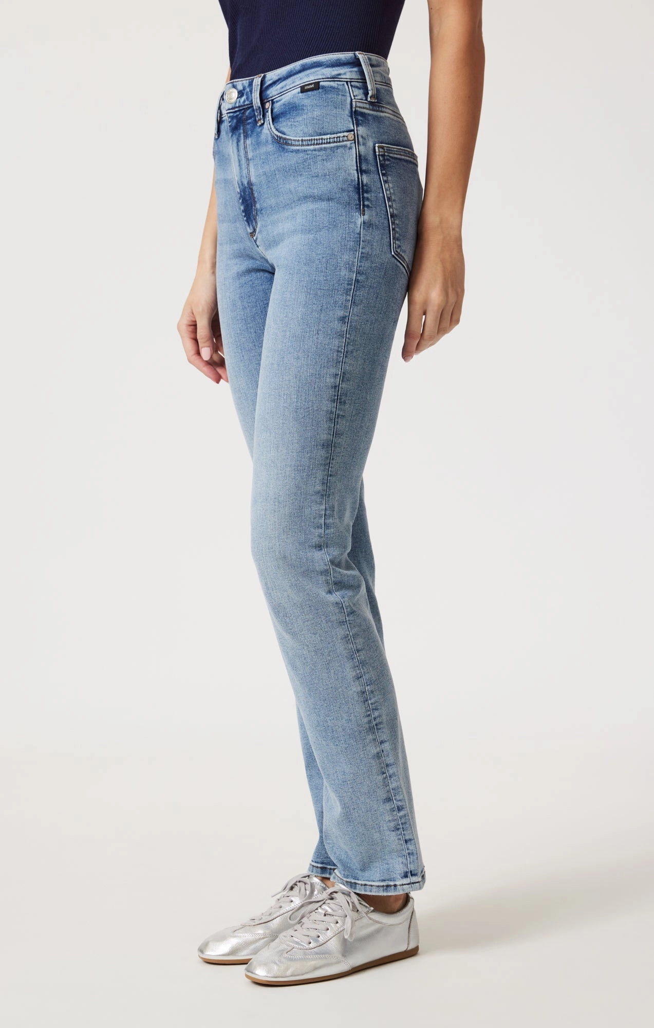 KENDRA STRAIGHT LEG IN LIGHT BRUSHED TRIBECA Casual Fit Always Stylish