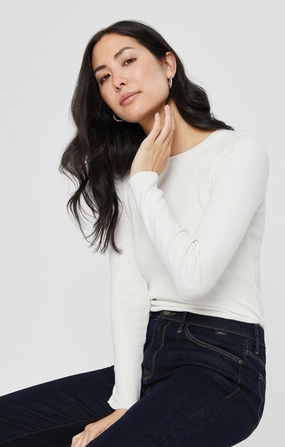 Travel Outfit Casual Stretch KENDRA STRAIGHT LEG IN RINSE SUPERSOFT