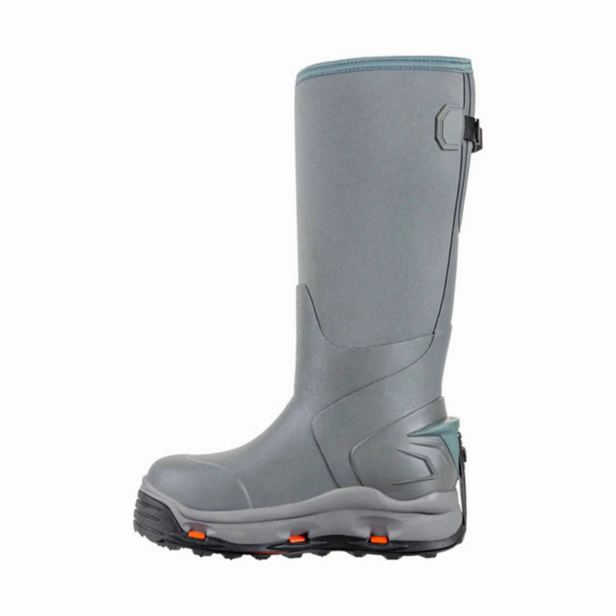 Korkers Women's Neo Arctic With All Terrain Sole Winter Rubber Boots - Grey Fashion Show Quick Drying Mountain Climber