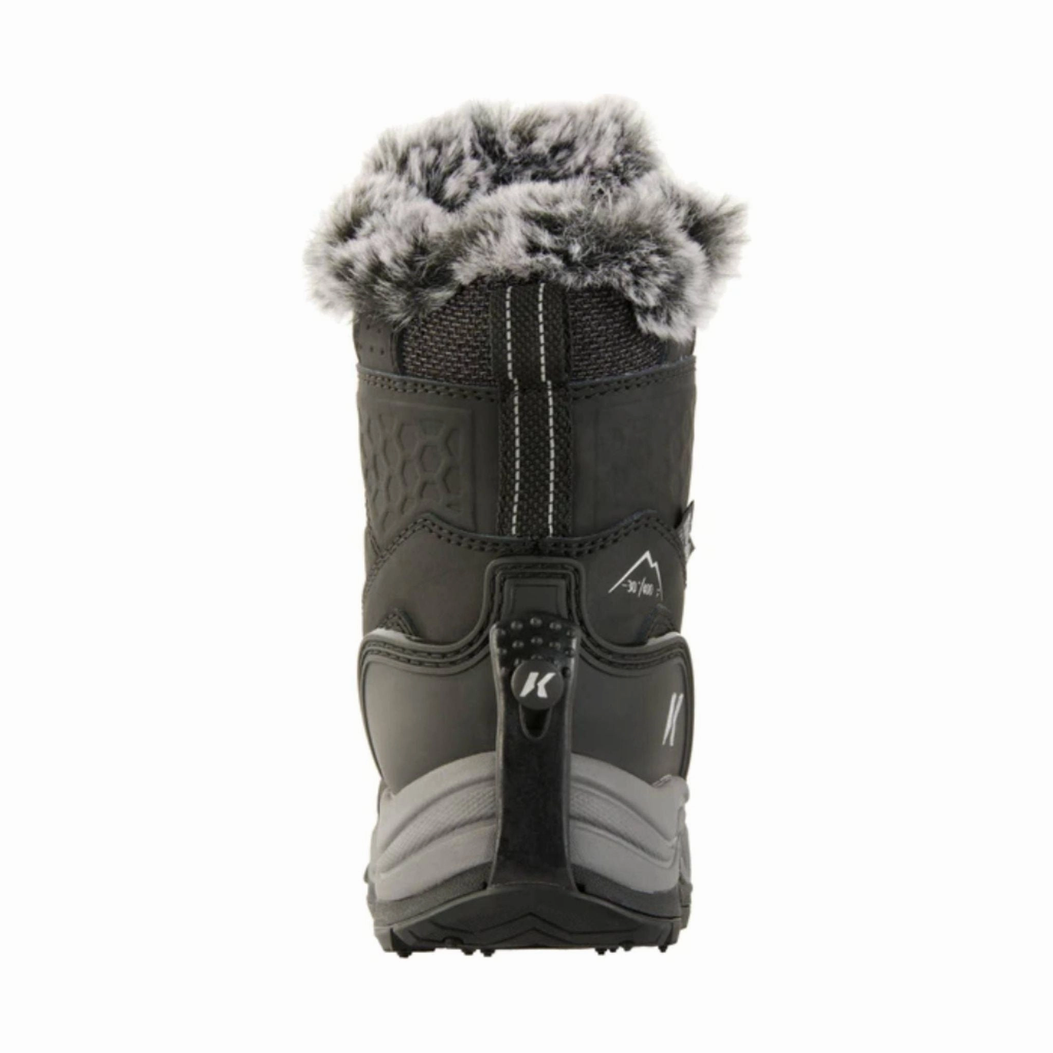 Korkers Women's Snowmageddon Boa Winter Boots - Black Everyday Walk Practical Style