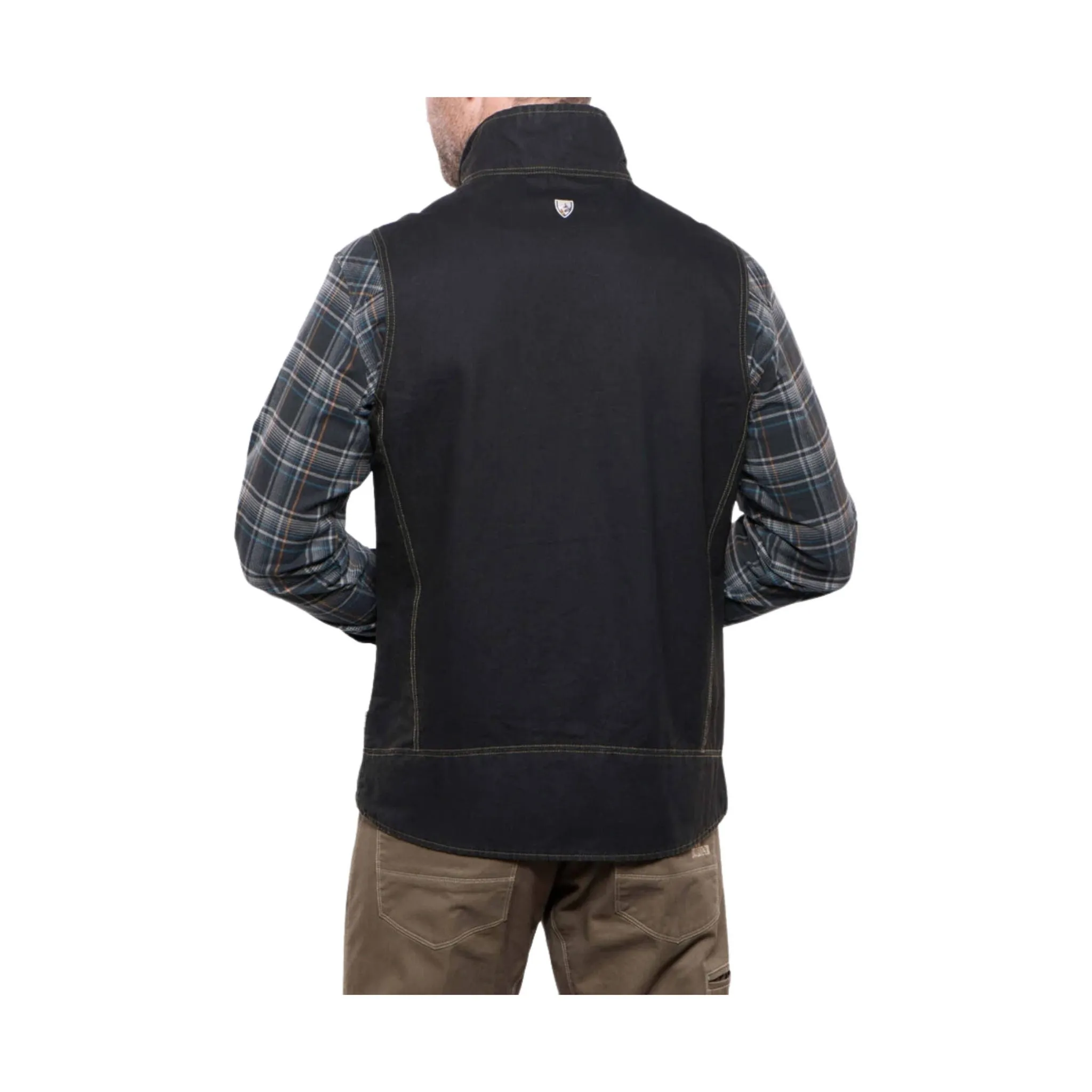 Zipper Closure Mechanism Casual Trend Kuhl Men's Burr Vest - Espresso