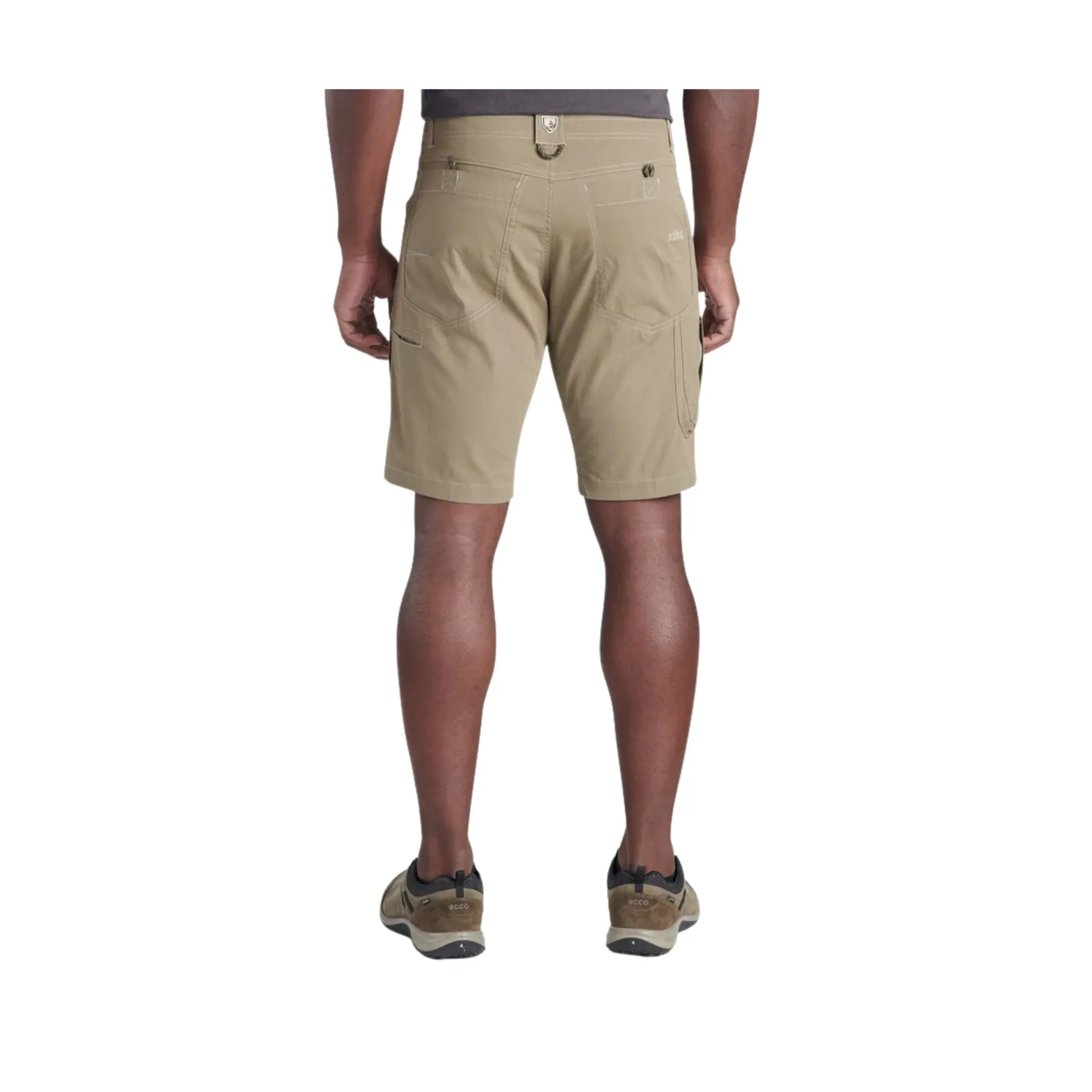 Kuhl Men's Ramblr 8 Inch Short - Khaki Tear Resistant Panels Quick Dry Fabric