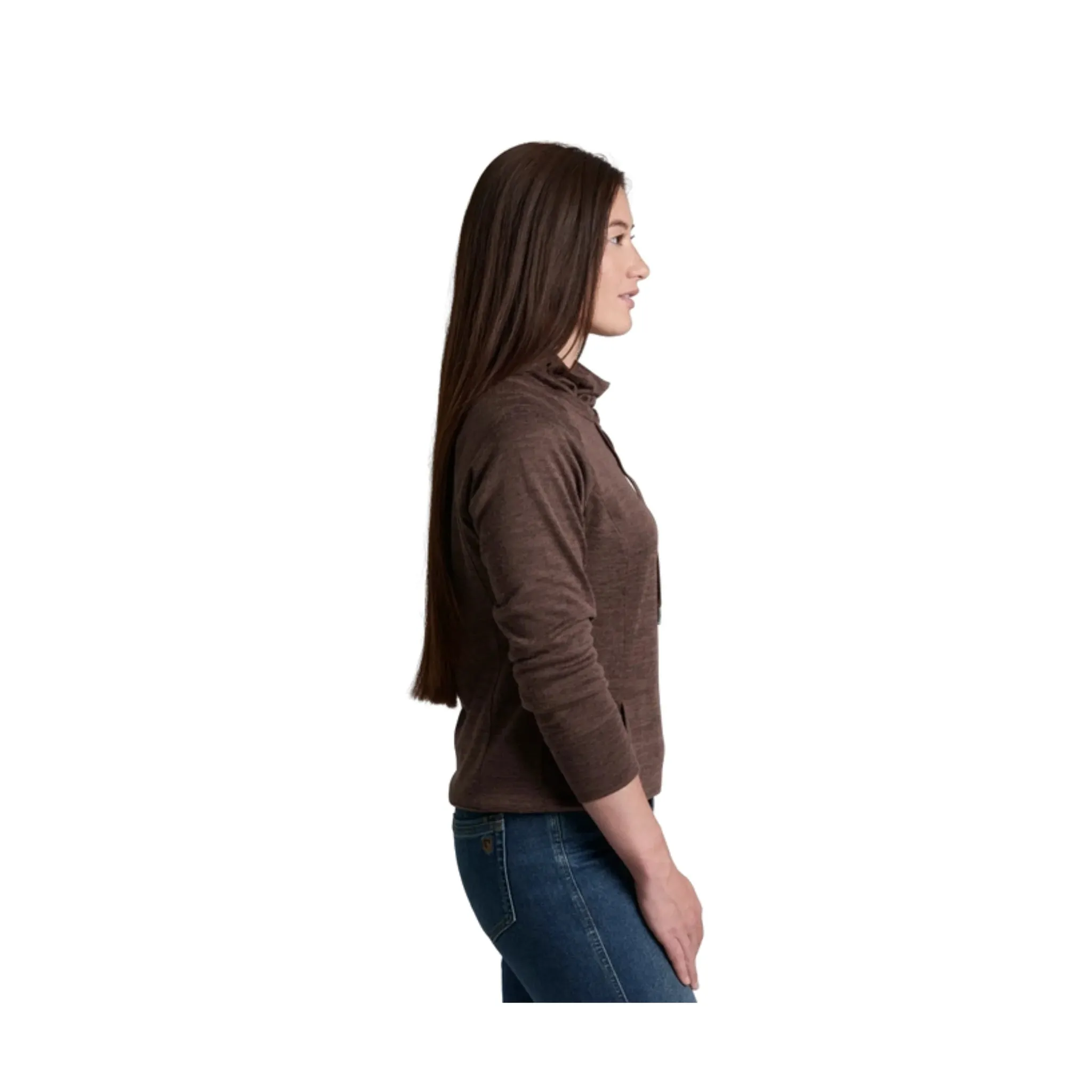 Kuhl Women's Elia Pullover - Coffee Daily Staple