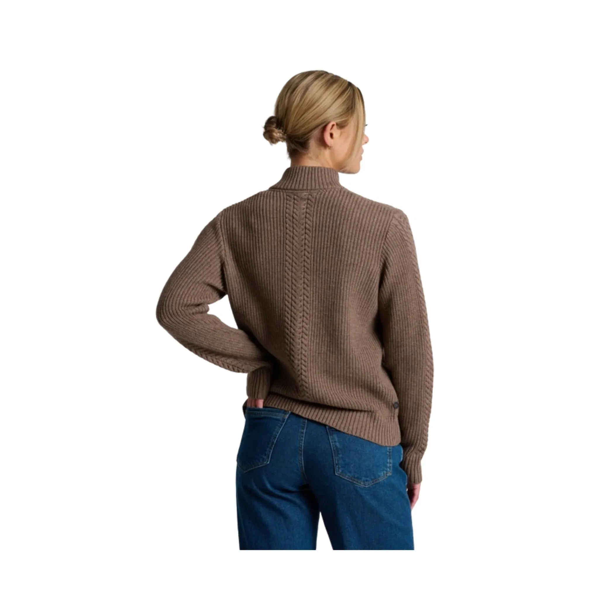 Kuhl Women's Fireside Henley Sweater - Coffee consumer preference