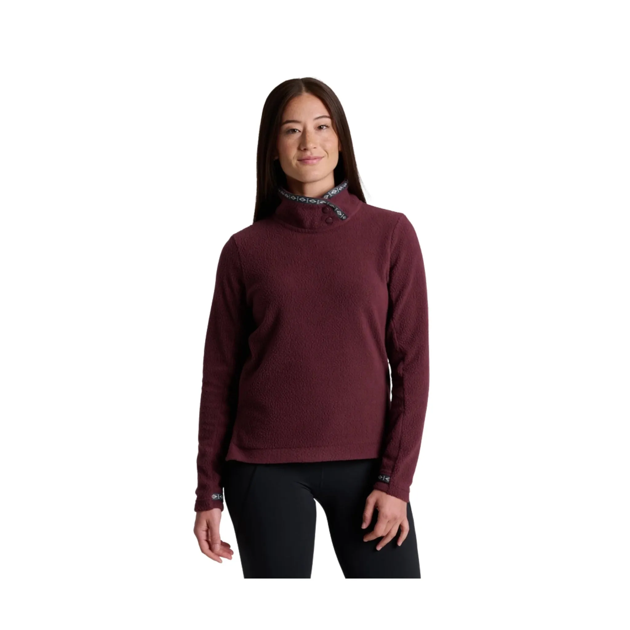 Kuhl Women's Hygge Snap Pullover - Raisin product budget friendly product sock comfort