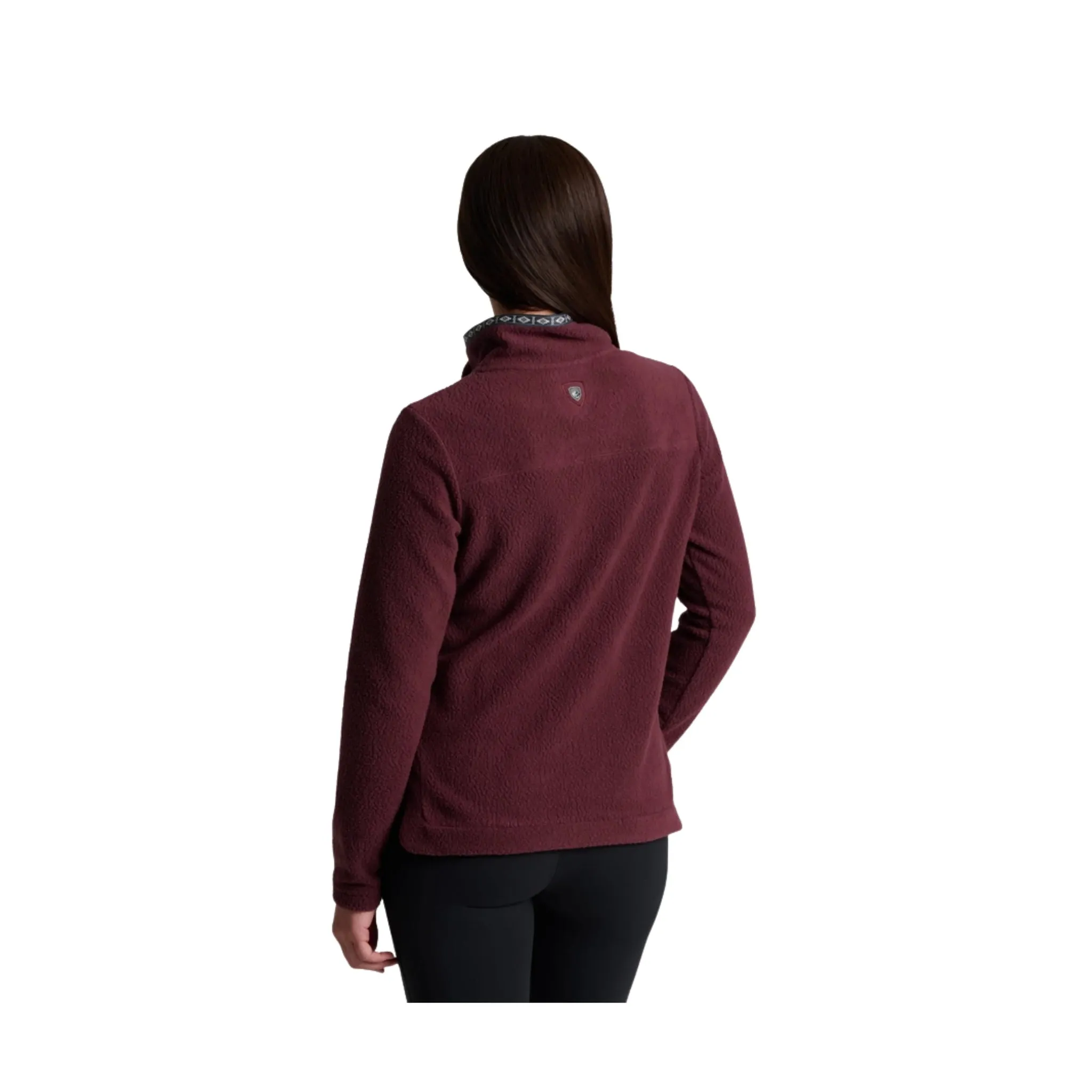 product rhinestone glamour Simple Hoodie Kuhl Women's Hygge Snap Pullover - Raisin