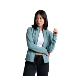 Comfy Essentials Breathable Design Kuhl Women's Karisma Full Zip Hoody - Mineral Blue