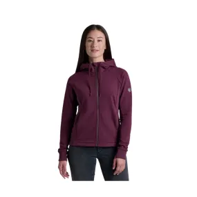 Comfortable Layer Anti-pilling Kuhl Women's Karisma Full Zip Hoody - Winter Berry