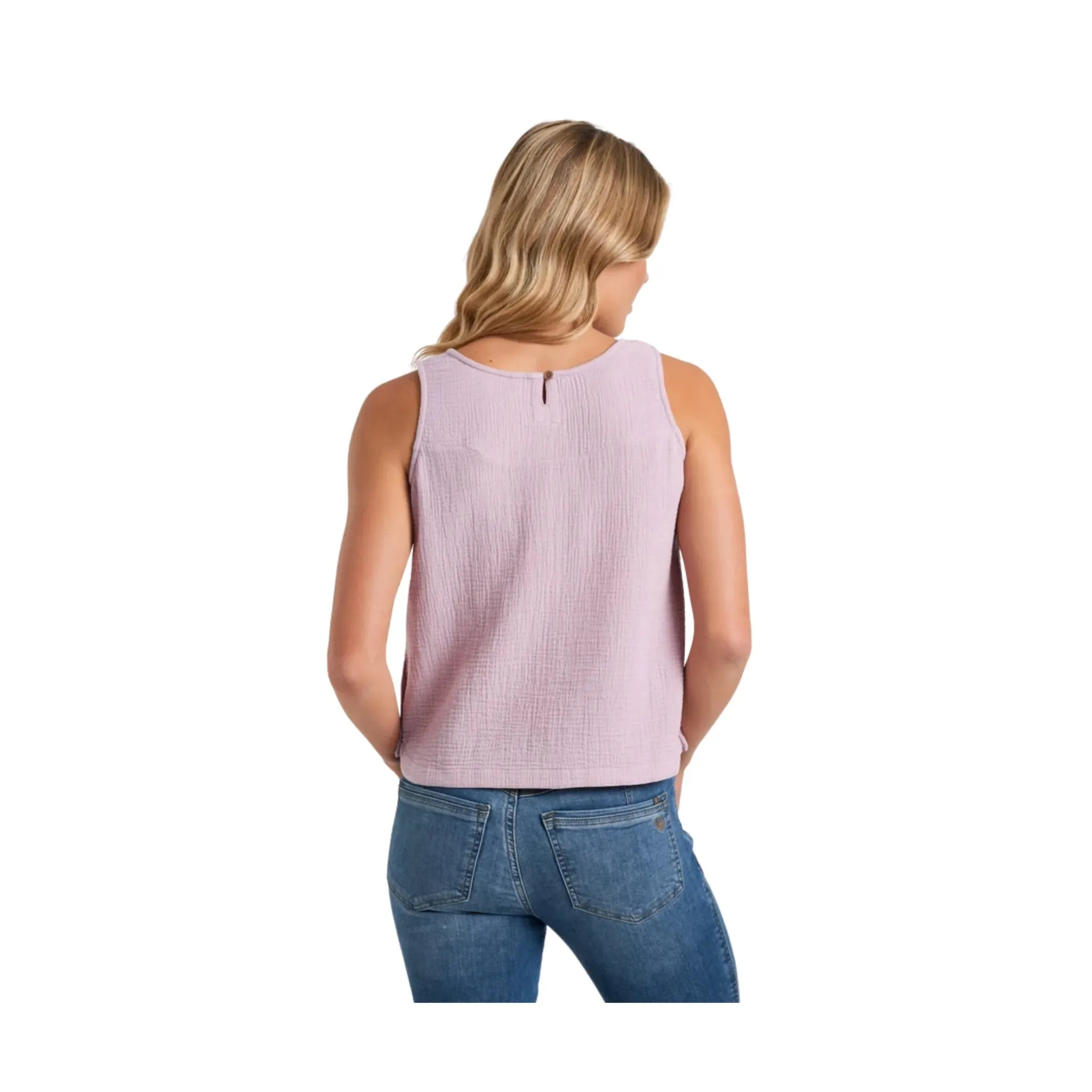 Kuhl Women's Klover Tank - Lilac Breeze OdorResistant Coating TwillWeave