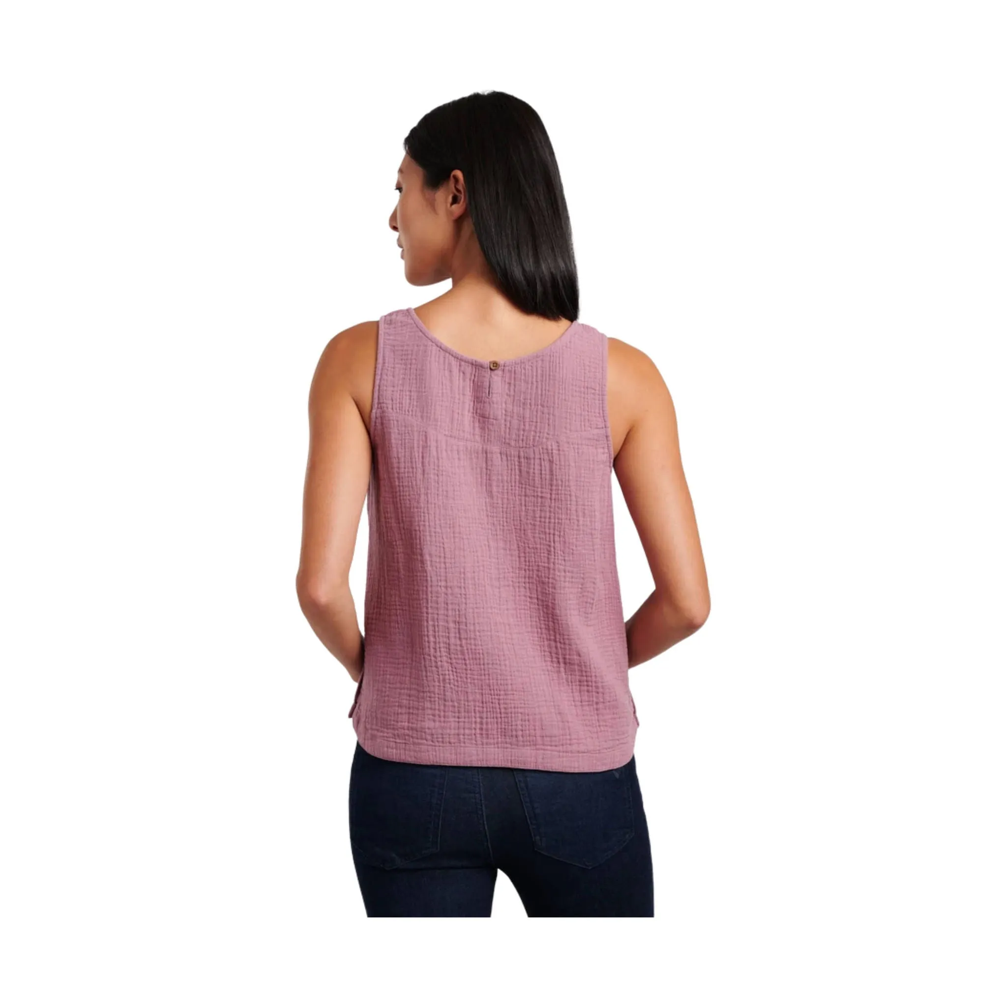 Classic Crew Neck TemperatureRegulating Material Kuhl Women's Klover Tank - Thistle