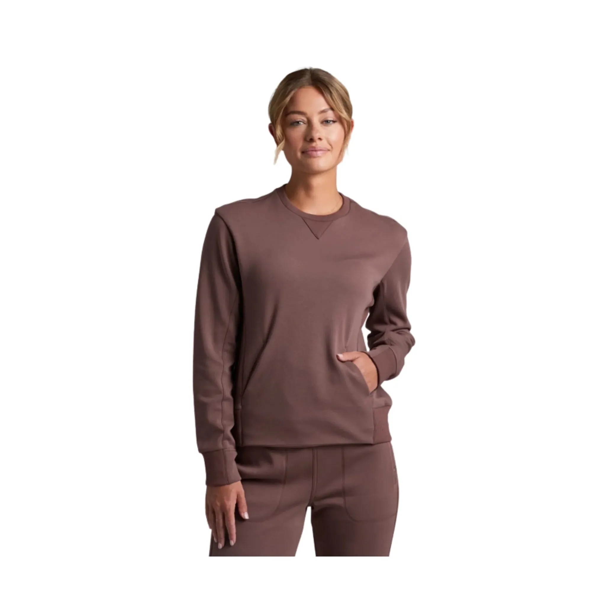 Performance Wear Kuhl Women's Kozy Crew Sweatshirt - Coffee