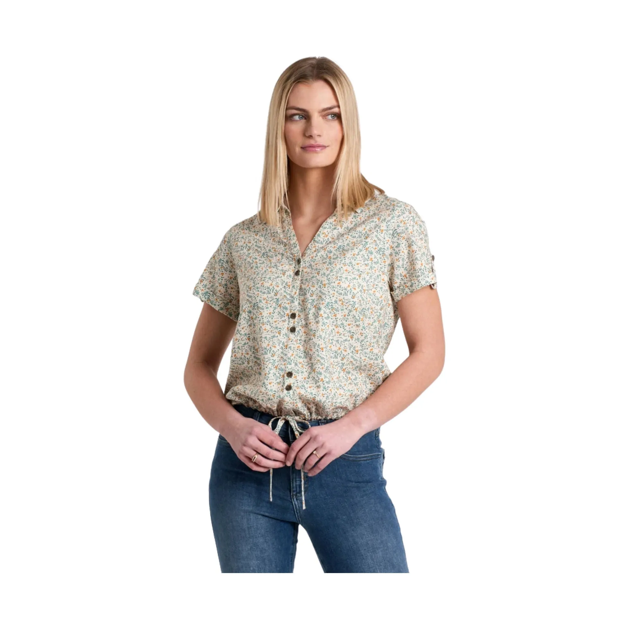 Comfortable Cut Kuhl Women's Liliana Short Sleeve - Natural