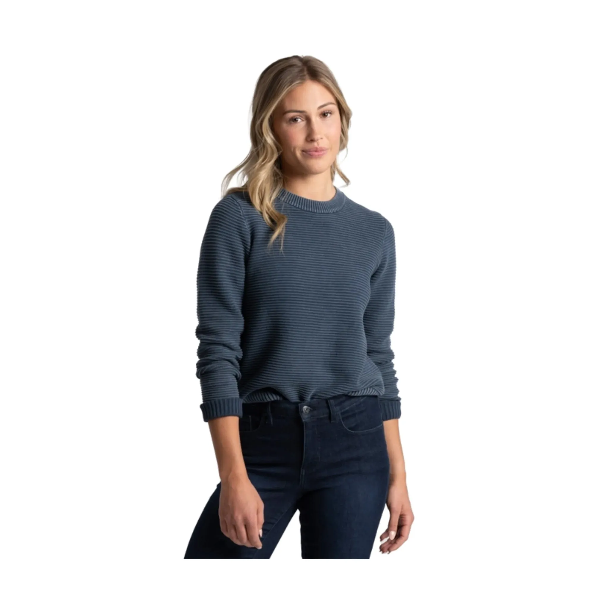 Breathable Cool Style Kuhl Women's Sofie Sweater - Metal Blue