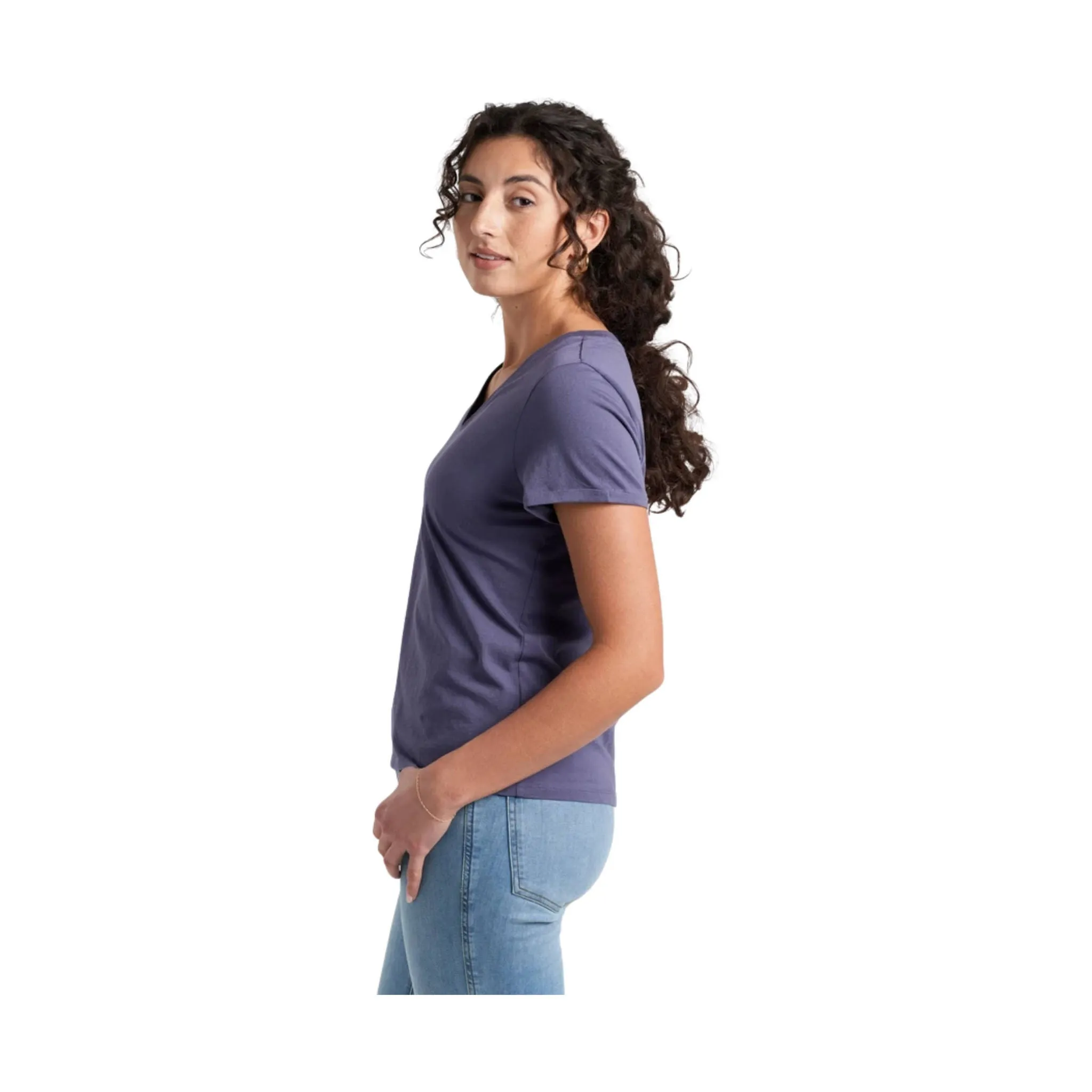 Kuhl Women's Vega Tee - Nocturne FrenchTerry LoopwheelFabric