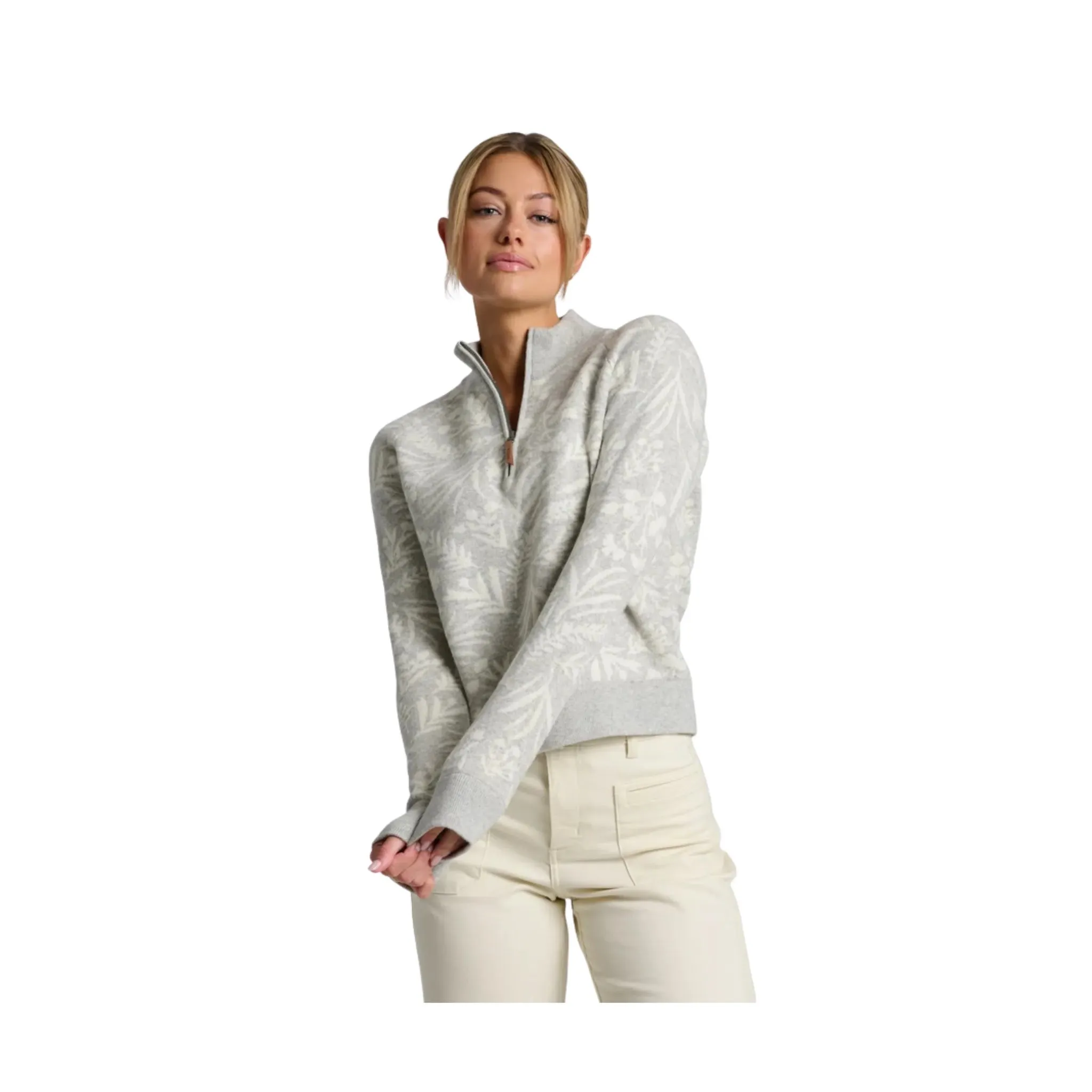 Basic Hoodie Kuhl Women's Viola Sweater - Ash