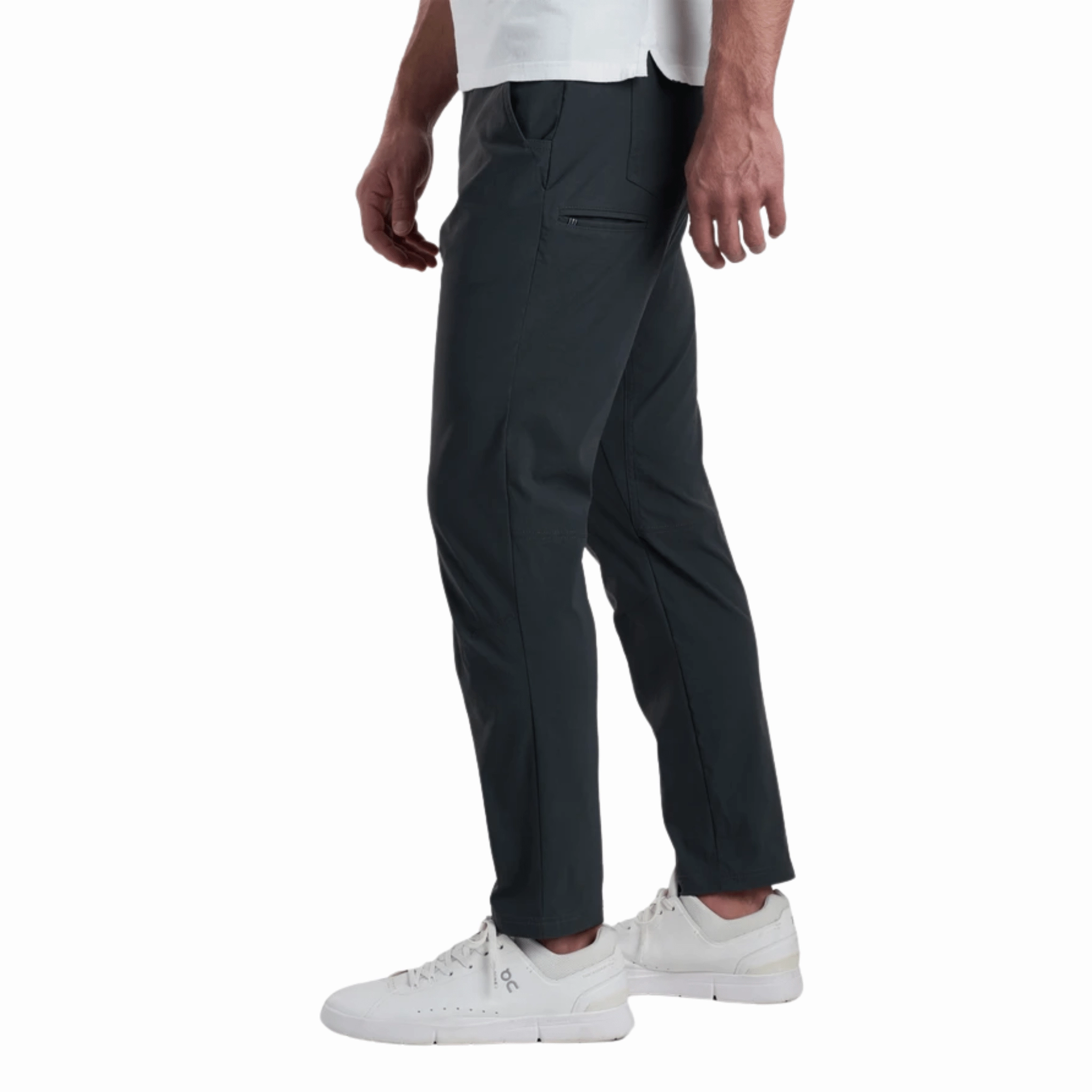Kuhl Men's Renegade Recon Pant - Charcoal Grey Recyclable Fabric Blend Stay Fresh