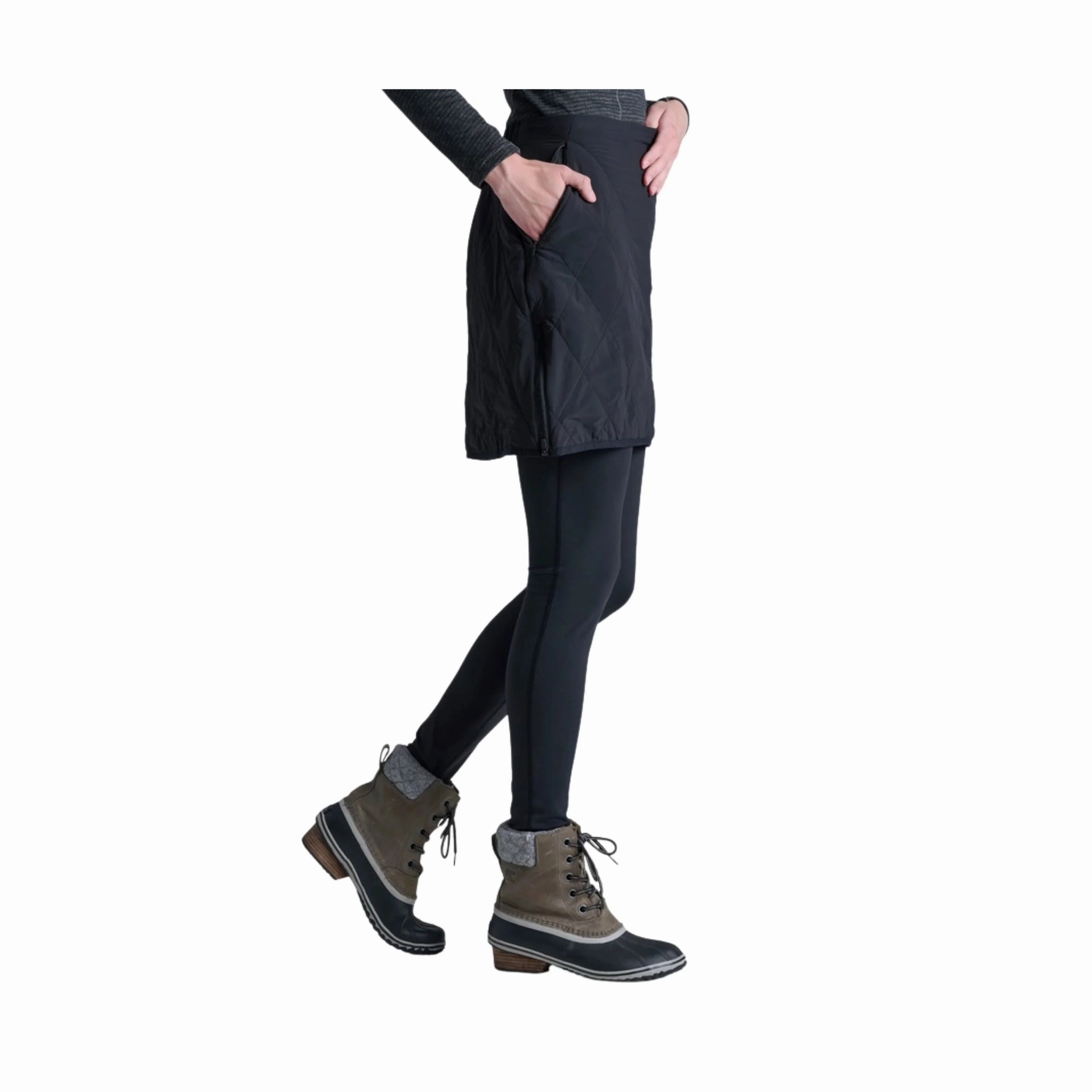 Kuhl Women's AeroLight Skirt - Raven Structured silhouette Fast fashion