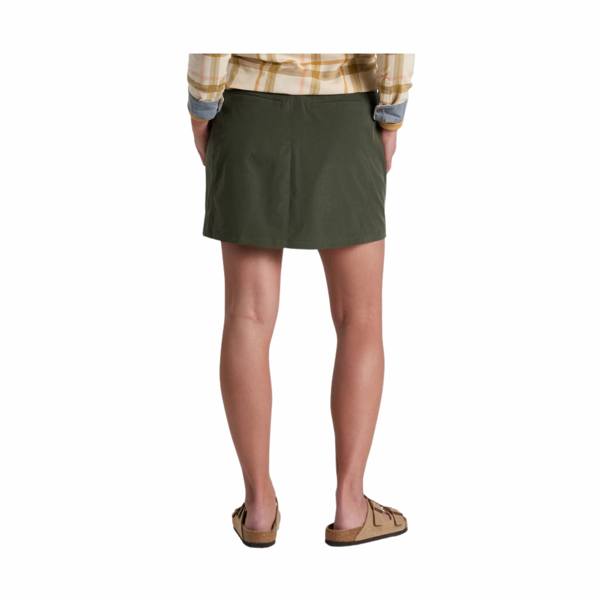 Kuhl Women's Freeflex Skort - Dark Moss Cool Details High Density Weave