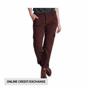 Bi Stretch Fabric Kuhl Women's Kultivatr Kargo Crop - Chicory