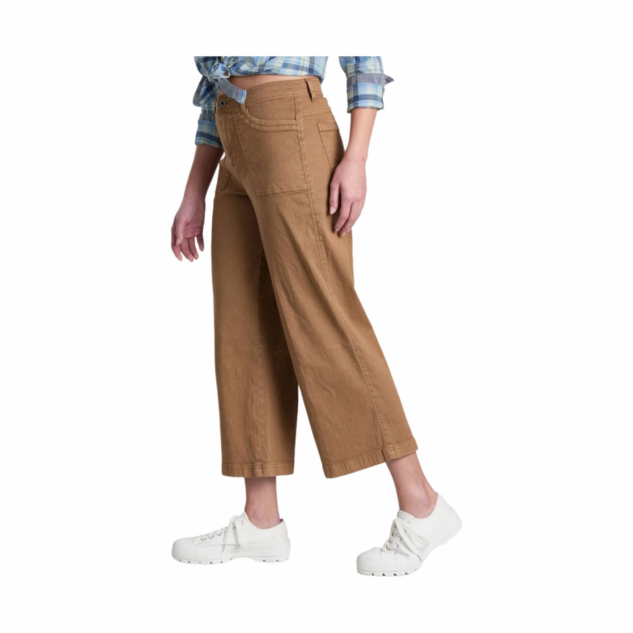 Chic Appeal Casual Appeal Kuhl Women's Seaboard Wide Leg Crop Pant - Sawdust