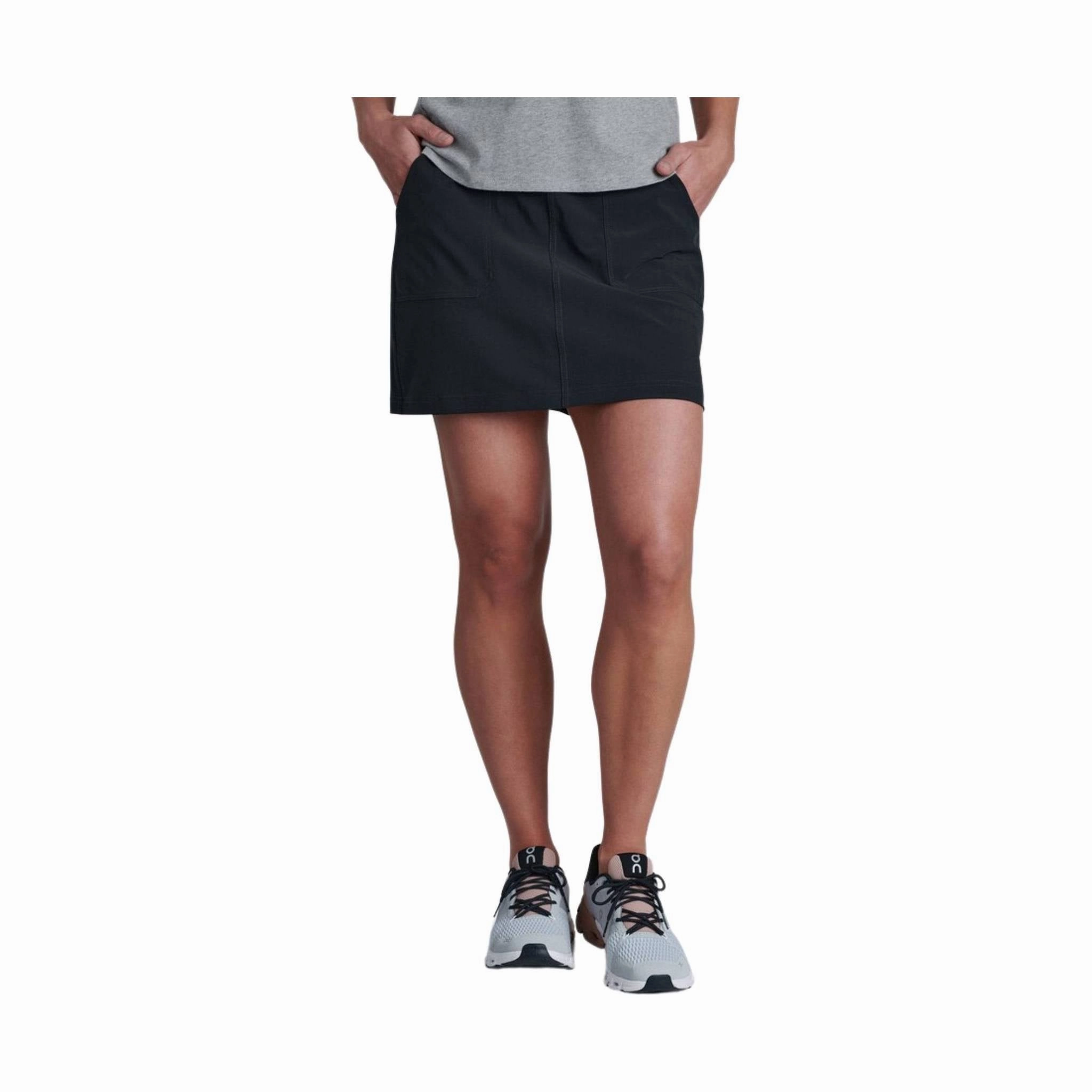 Kuhl Women's Vantage Skort - Black Balanced Outfit