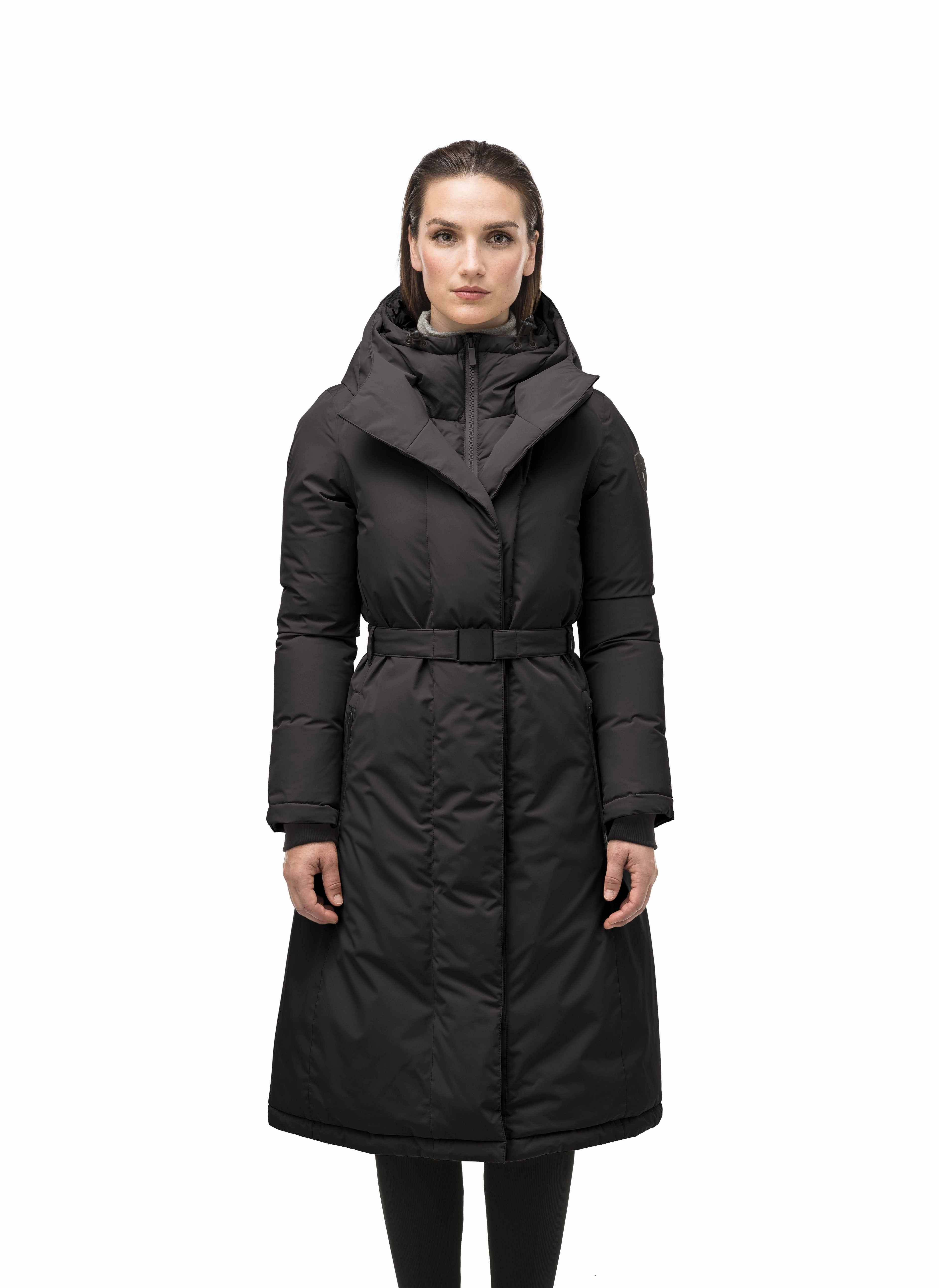 Weatherproof Shell elastic waistband Lara Women's Belted Parka