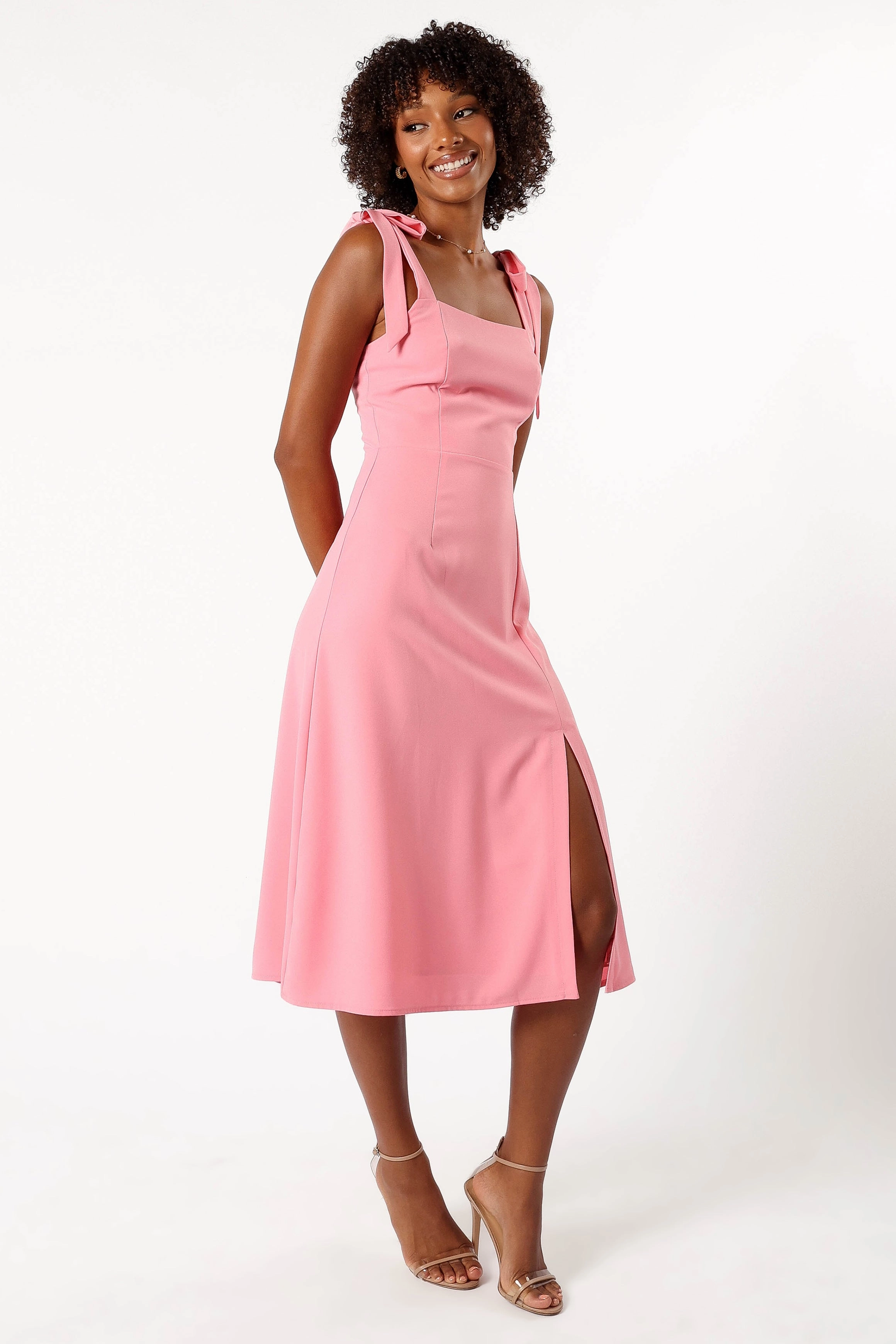 Laurel Dress - Pink Joy Glow Cozy Wear