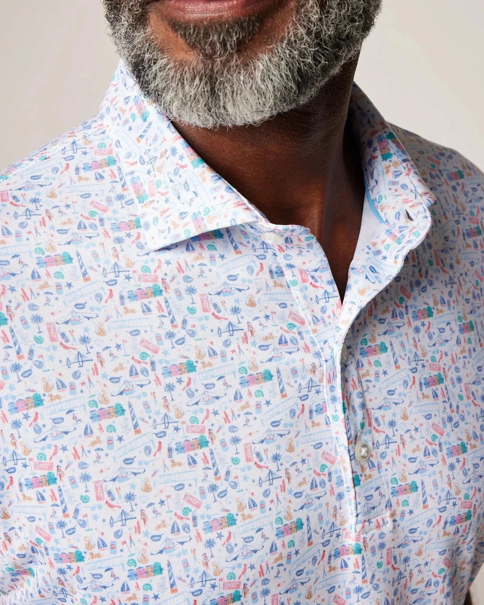 Simple Elegance Performance Jersey Polo - Sweet Carolinas