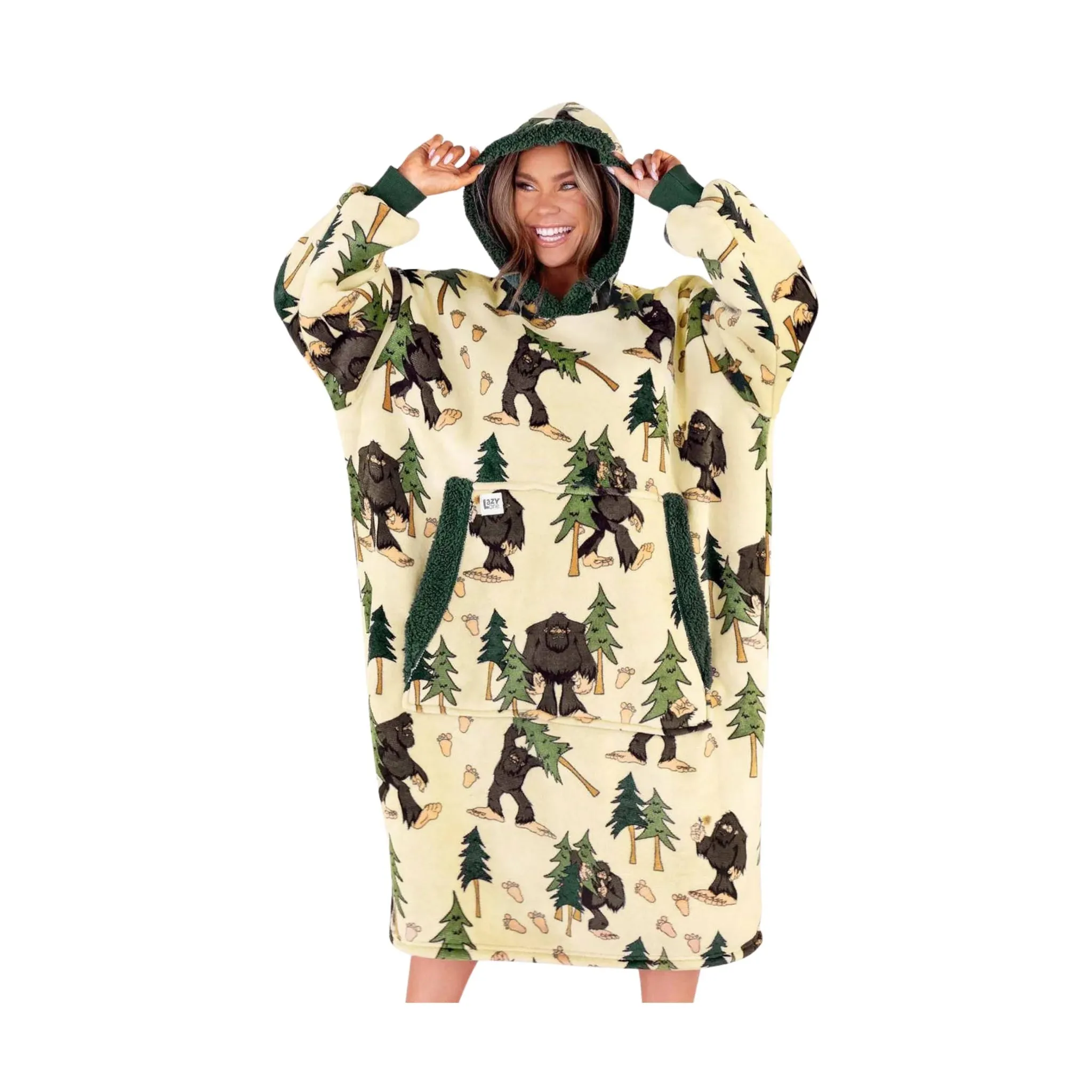 Lazy One Blanket Hoodie - Bigfoot Street Apparel